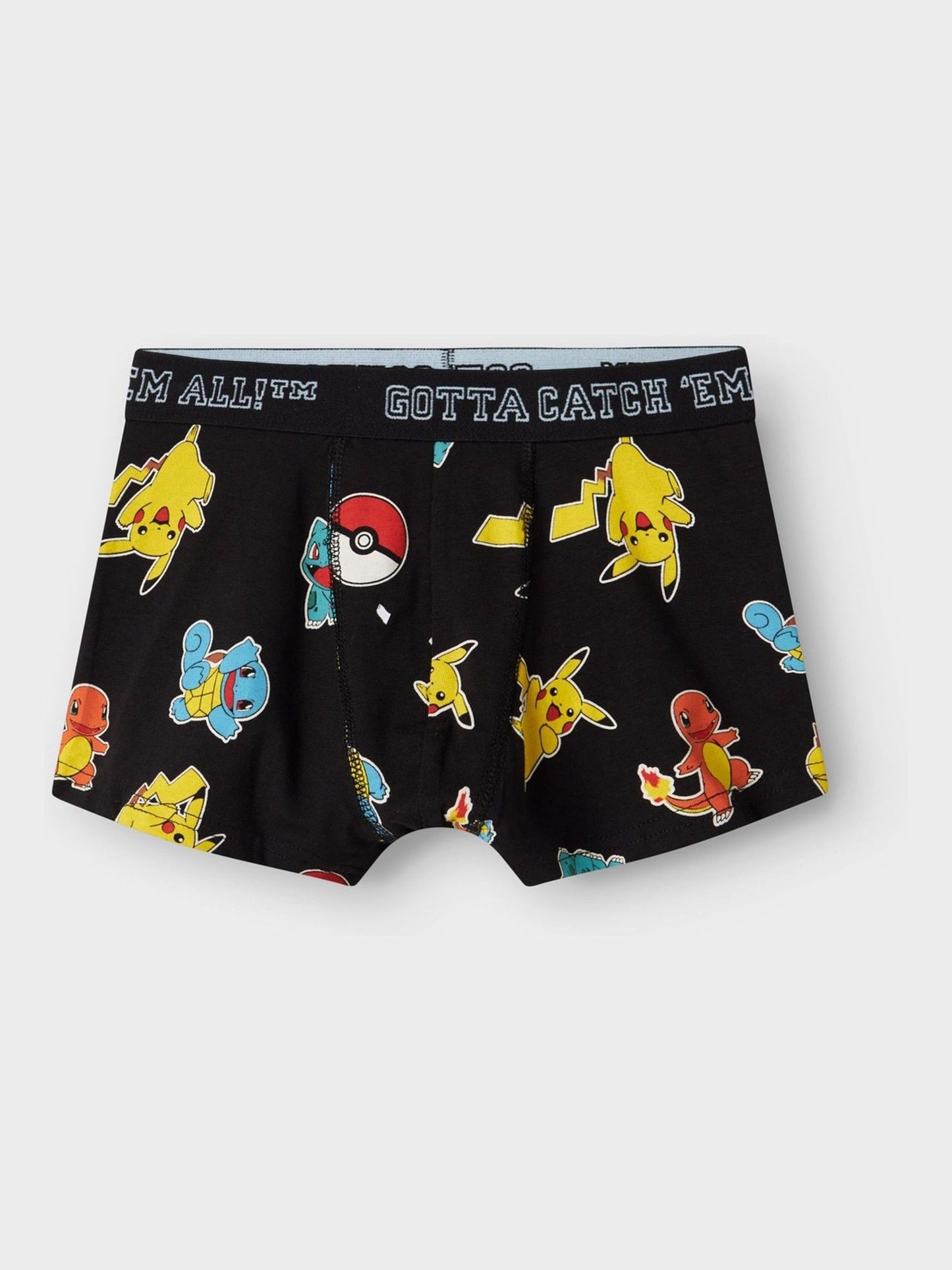 Dsiney Kidz - Name It Black Pokemon Boxers 2 Pack image 3
