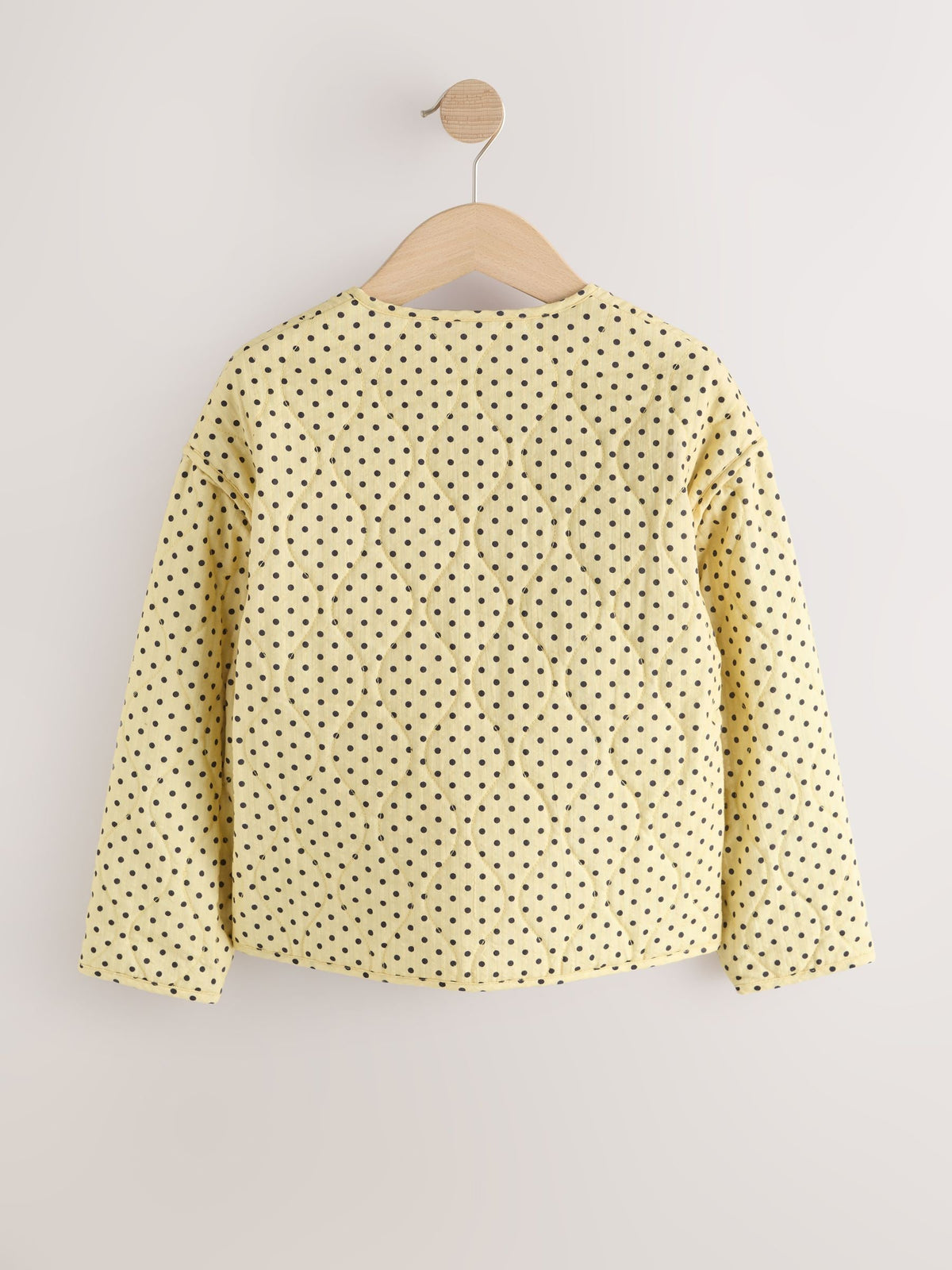 Dsiney Kidz - Yellow Polka Dot' Cotton Quilted Jacket (3-16yrs) image 6