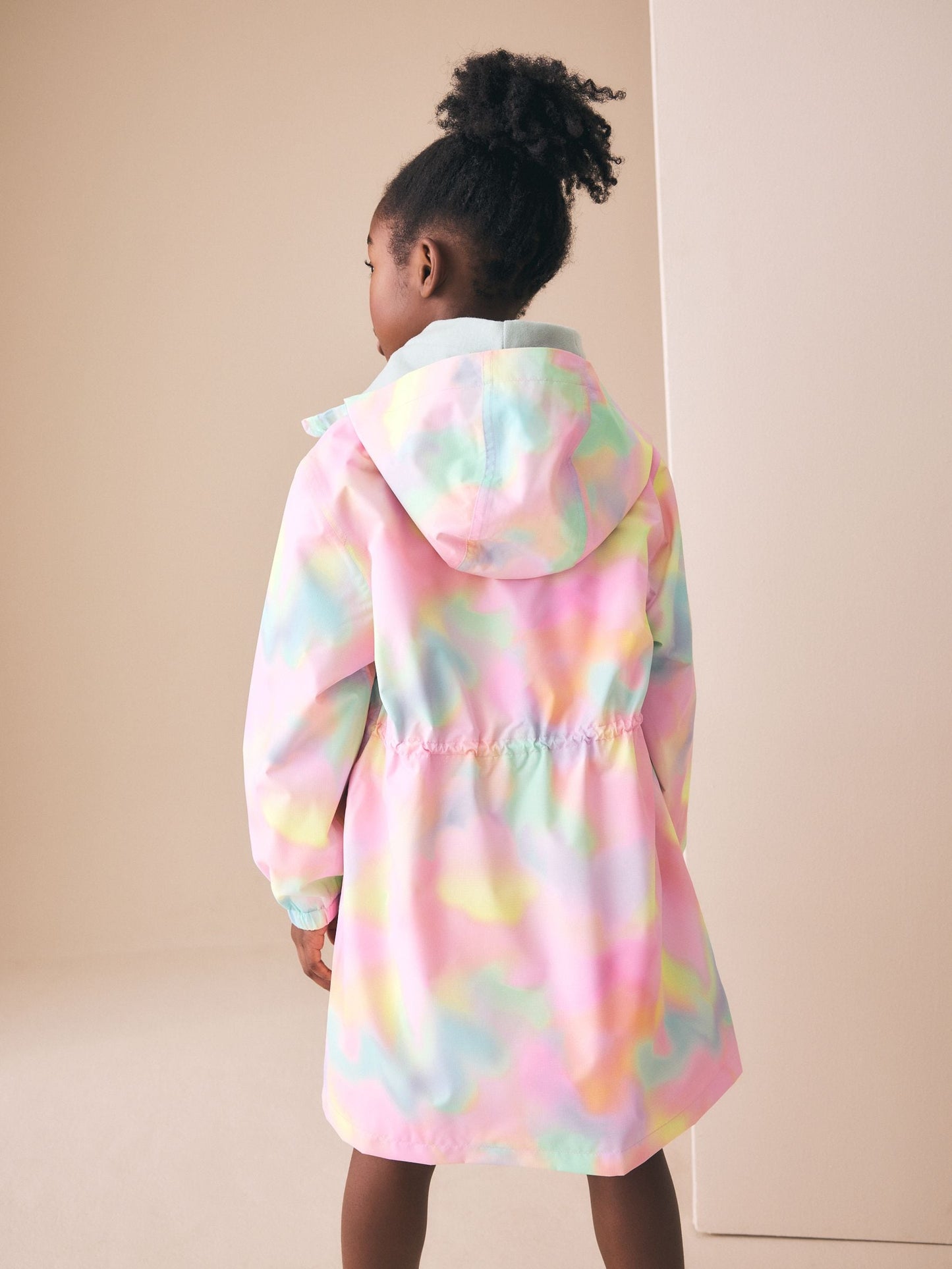 Dsiney Kidz - Pink Marble Waterproof Jacket (3-16yrs) image 2