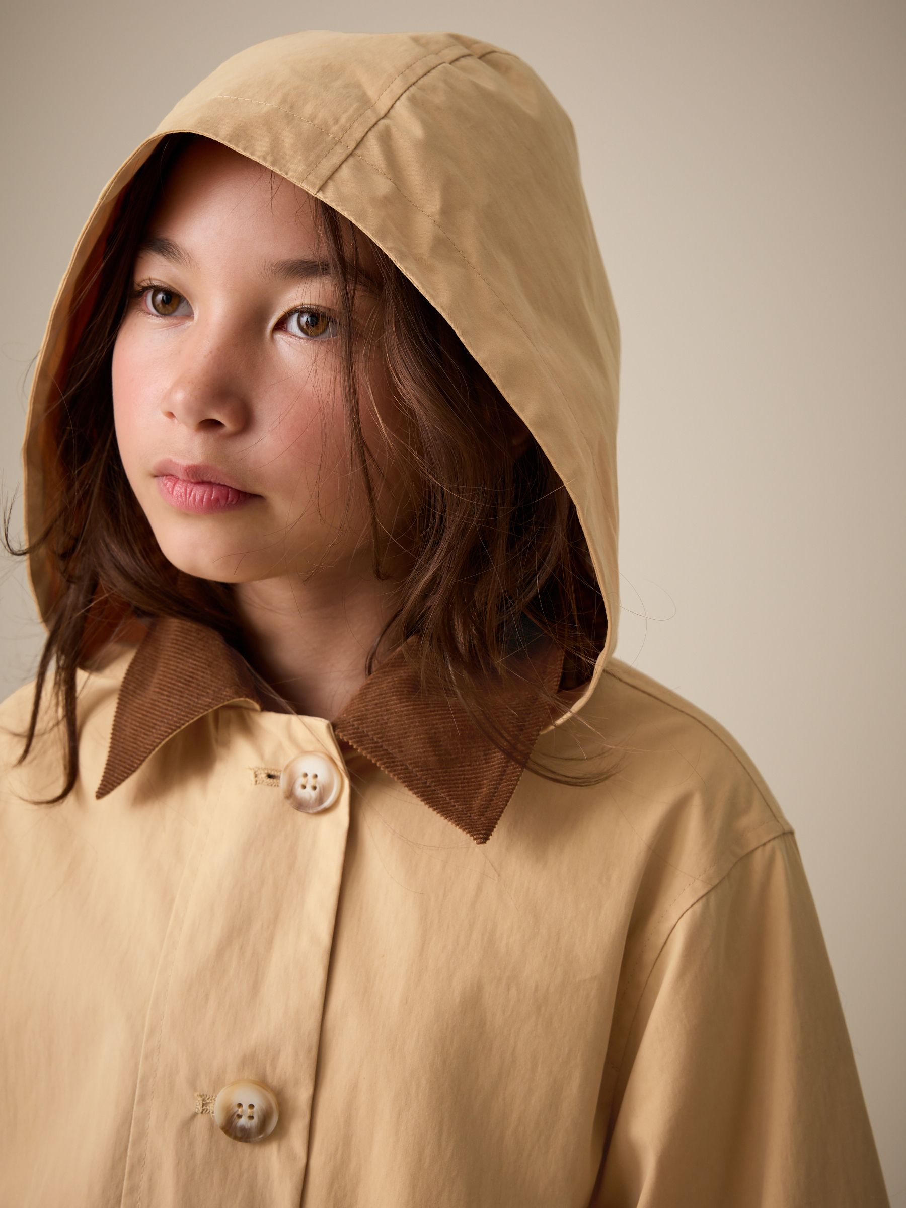 Dsiney Kidz - Stone Shower Resistant Cotton Rich Trench Coat (5-13yrs) image 4