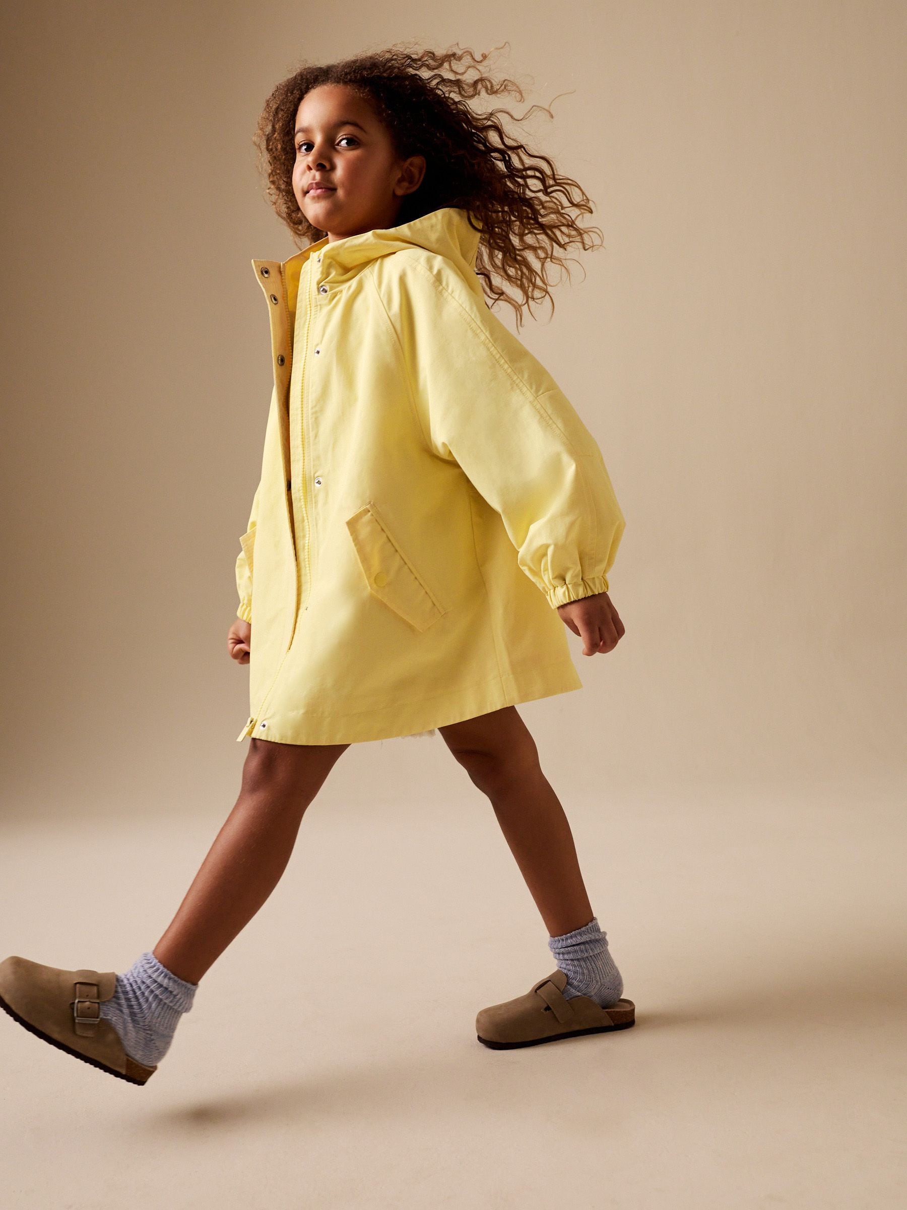Dsiney Kidz - Buttermilk Yellow Shower Resistant Raincoat (6-14yrs) image 1