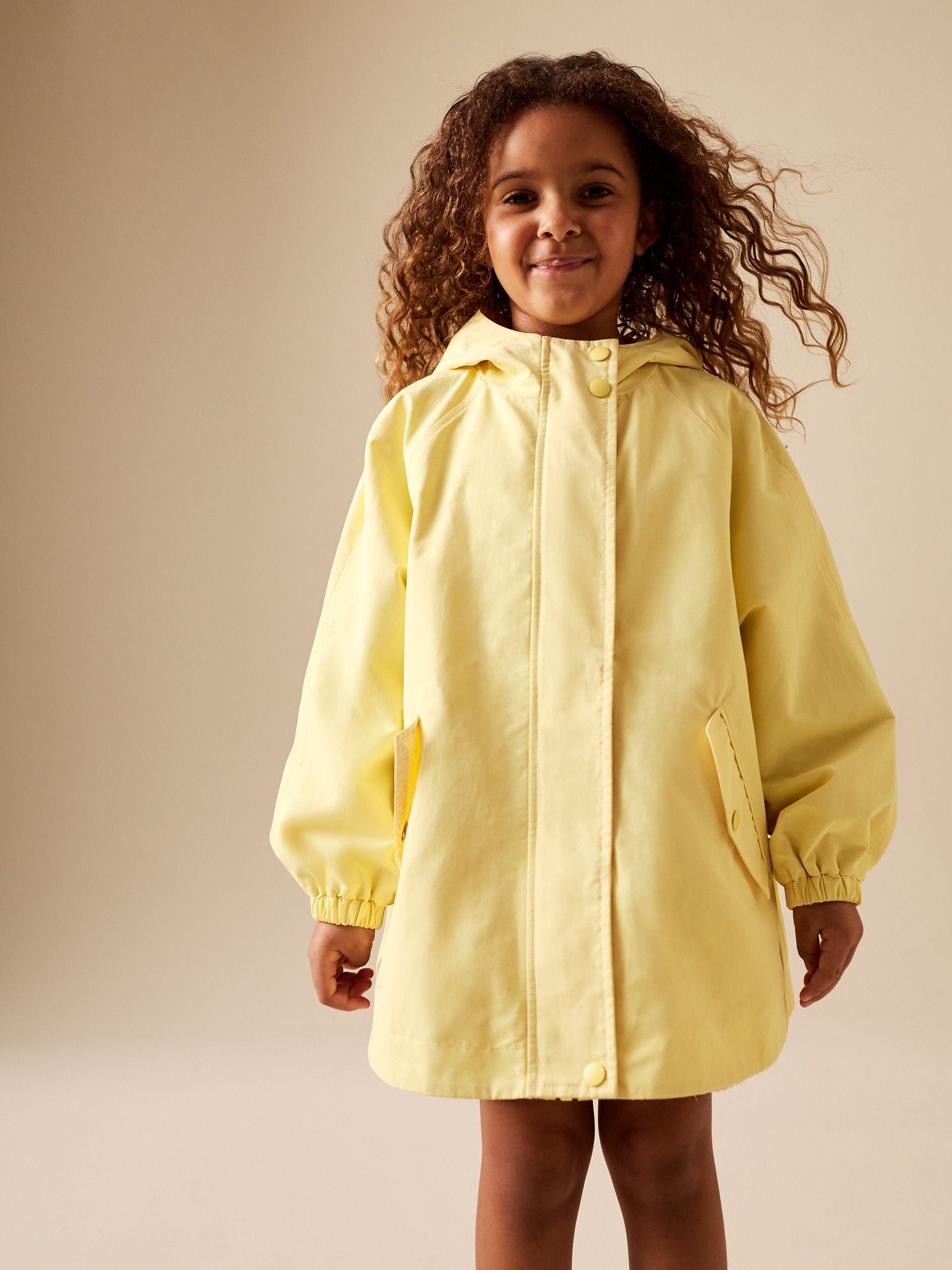 Dsiney Kidz - Buttermilk Yellow Shower Resistant Raincoat (6-14yrs) image 2