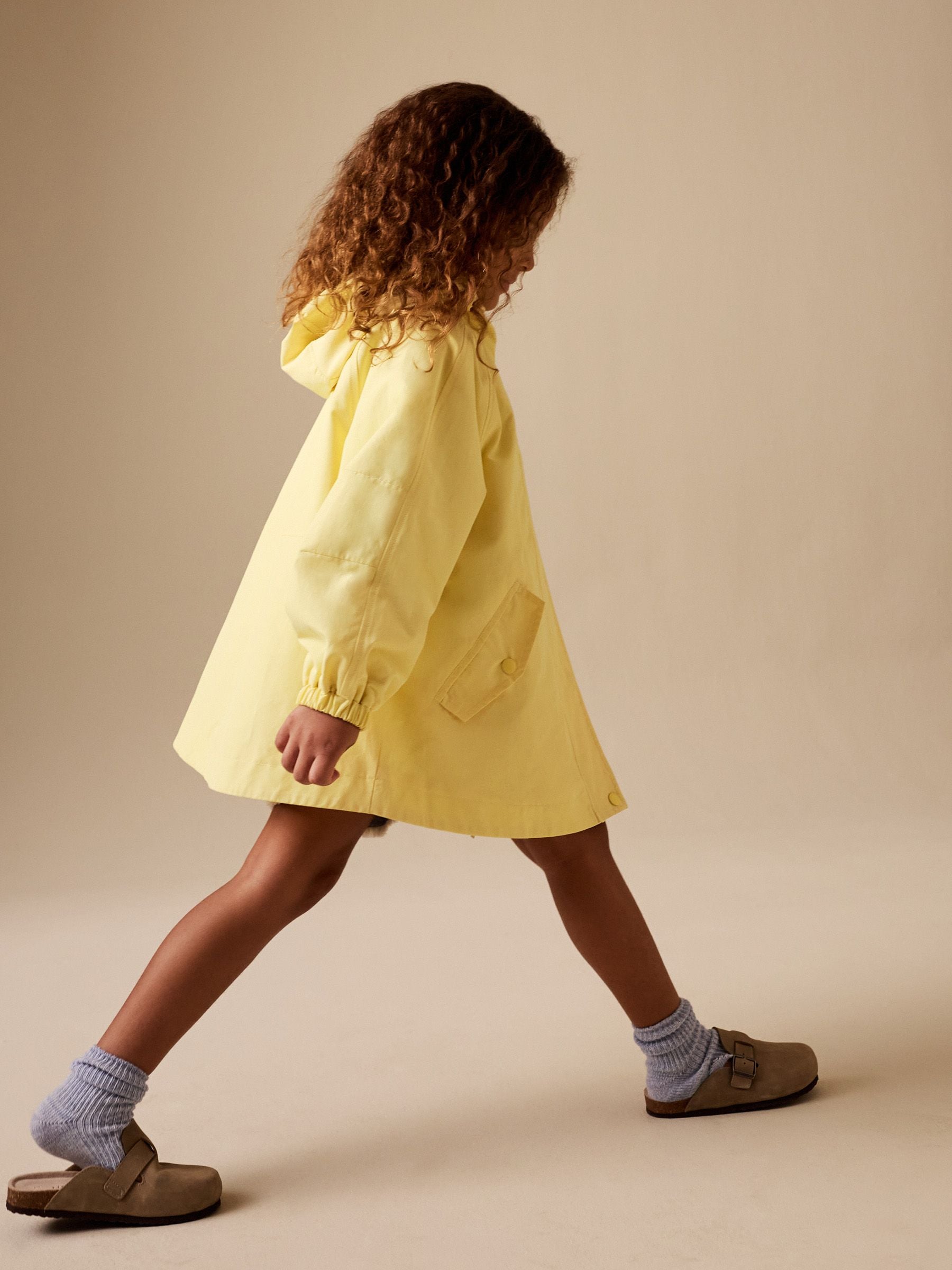 Dsiney Kidz - Buttermilk Yellow Shower Resistant Raincoat (6-14yrs) image 3