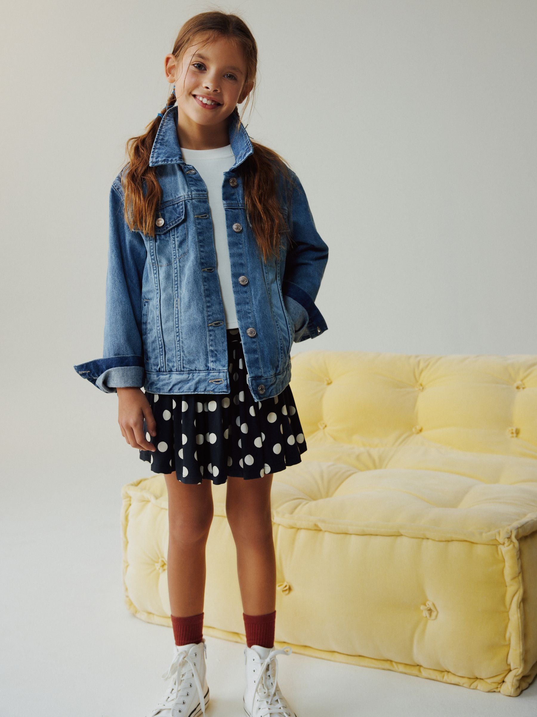 Dsiney Kidz - Mid Blue Denim Western Jacket (3-16yrs) image 1