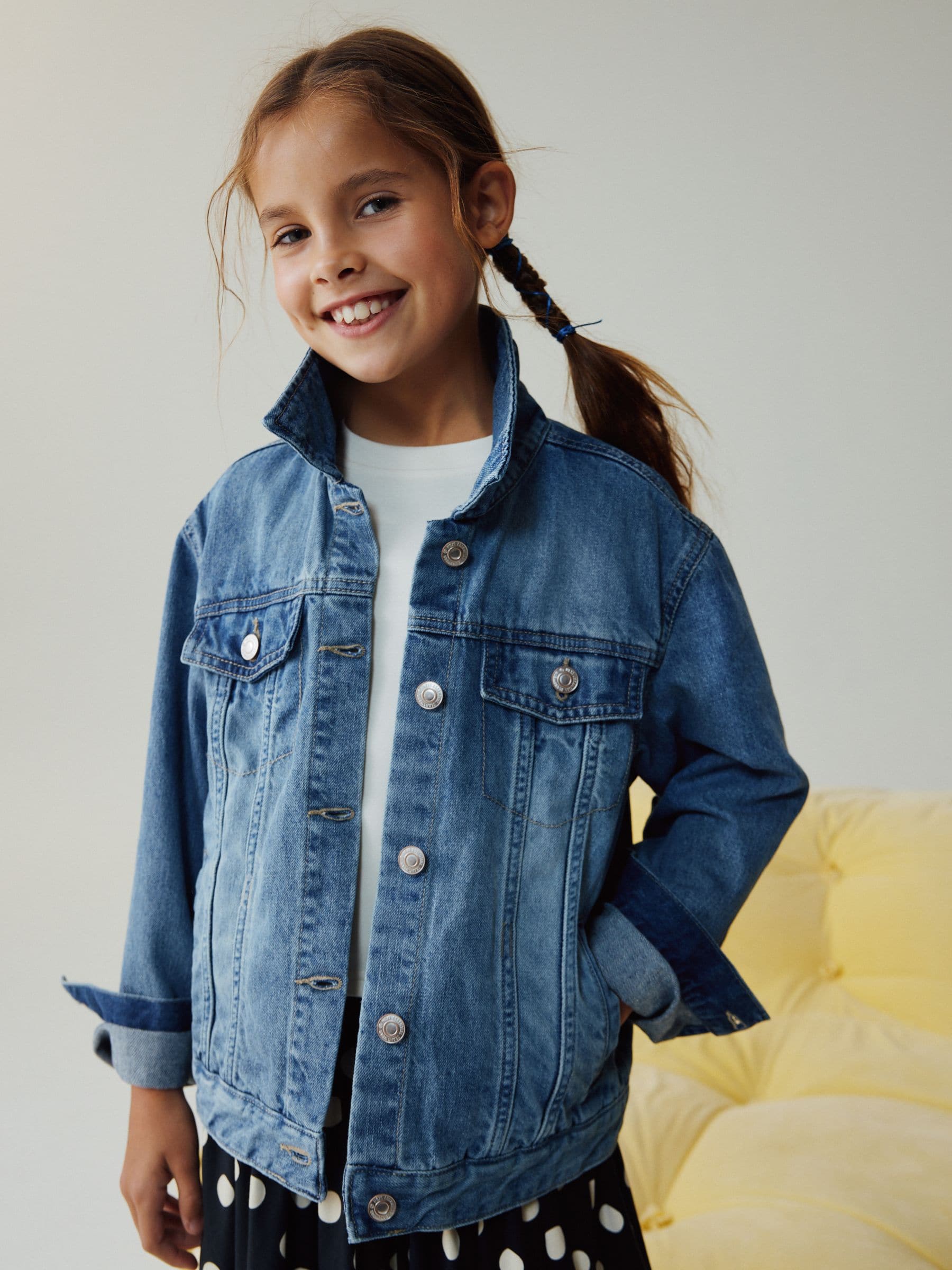 Dsiney Kidz - Mid Blue Denim Western Jacket (3-16yrs) image 2