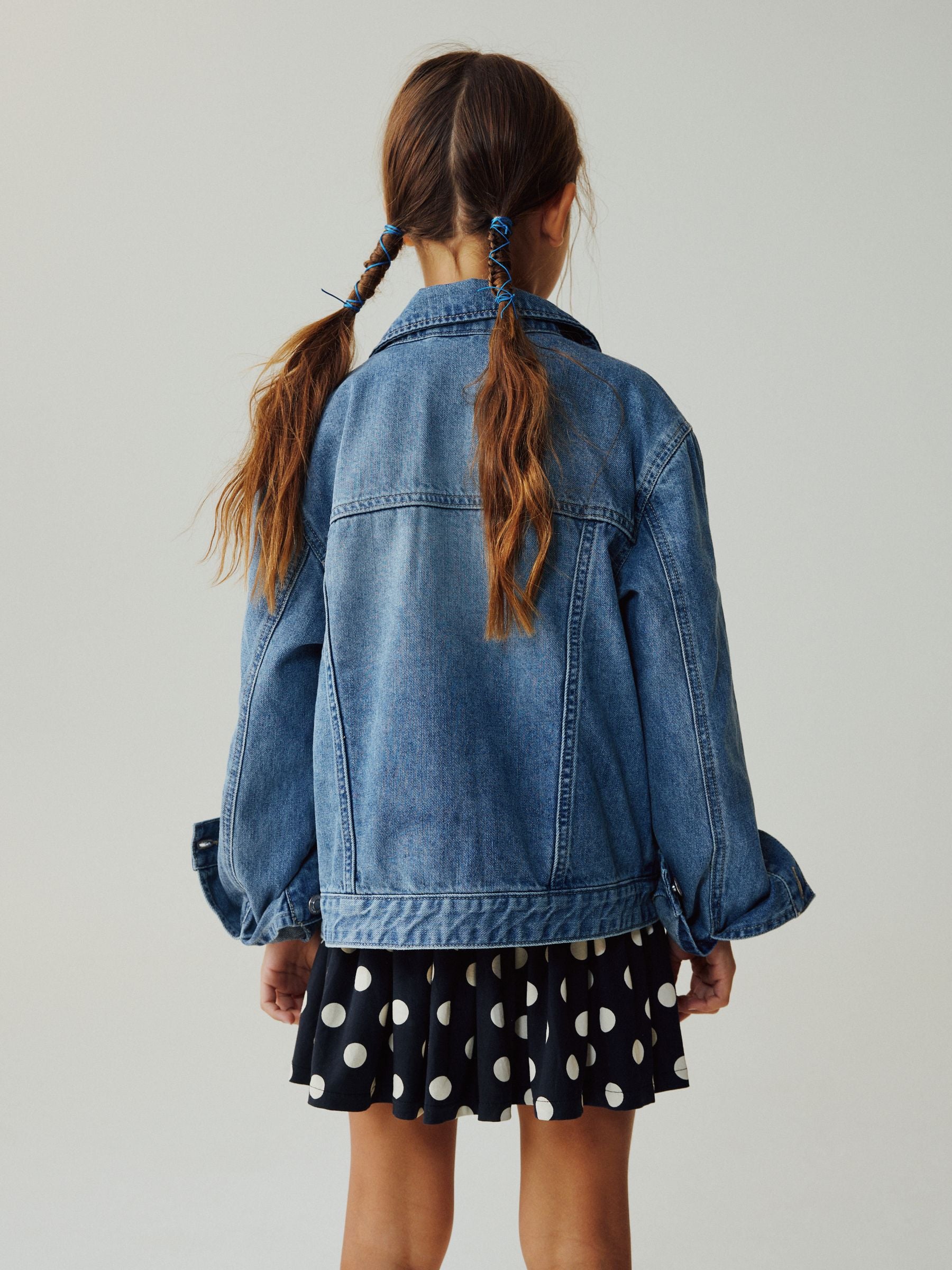 Dsiney Kidz - Mid Blue Denim Western Jacket (3-16yrs) image 3