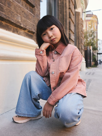 Dsiney Kidz - Pink Cord Collar Jacket (3-16yrs) image 1
