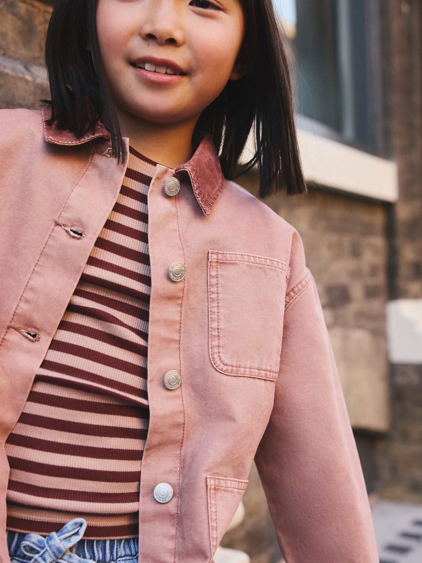 Dsiney Kidz - Pink Cord Collar Jacket (3-16yrs) image 3