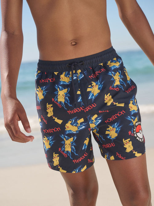 Dsiney Kidz - Navy Pokemon Swim Shorts (3-16yrs) image 1