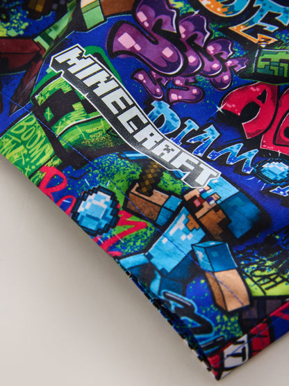 Dsiney Kidz - Navy Minecraft Swim Shorts (3-16yrs) image 8