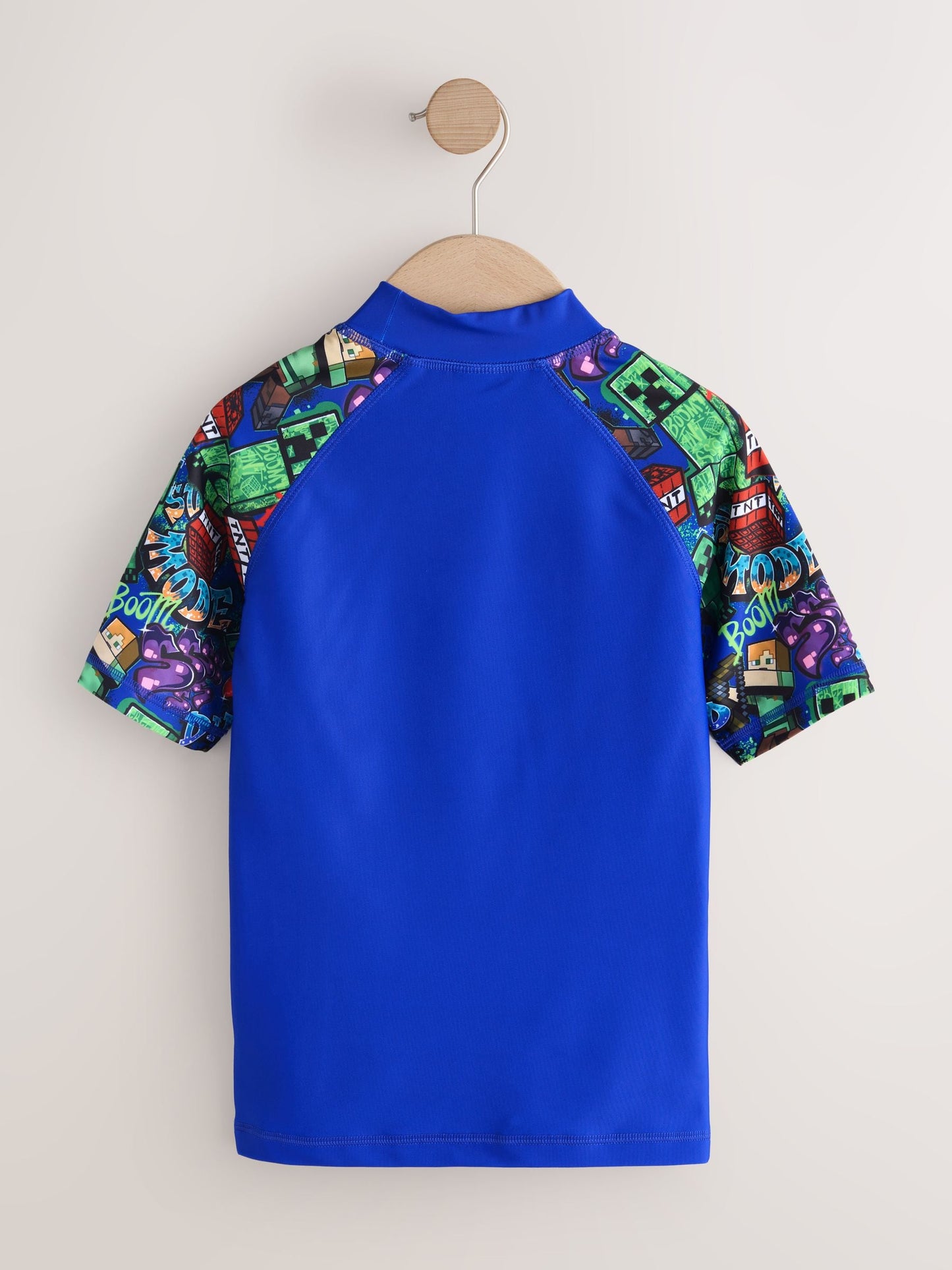 Dsiney Kidz - Navy Minecraft Rash Vest (3-16yrs) image 6