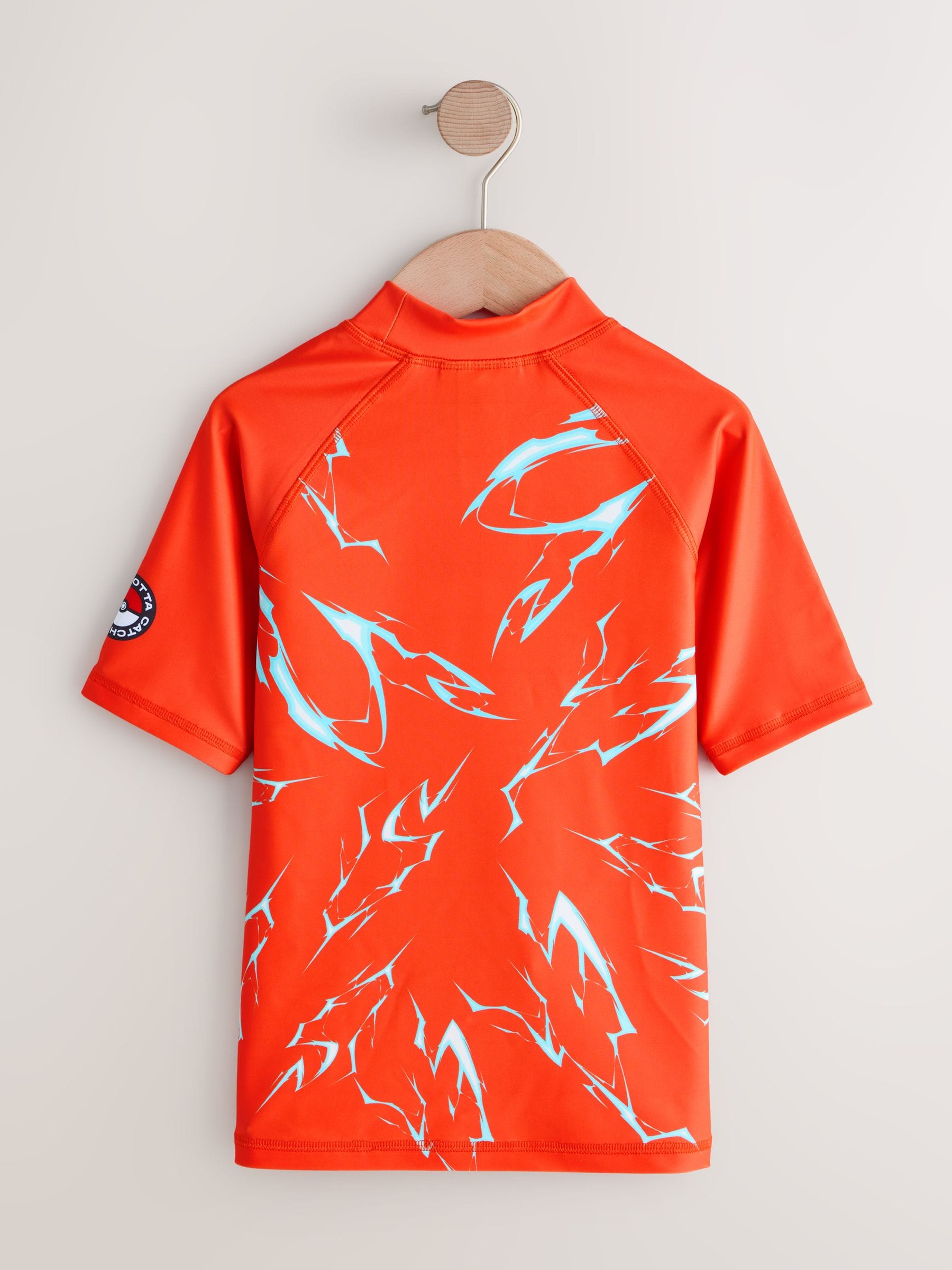Dsiney Kidz - Red Pokemon Rash Vest (3-16yrs) image 2