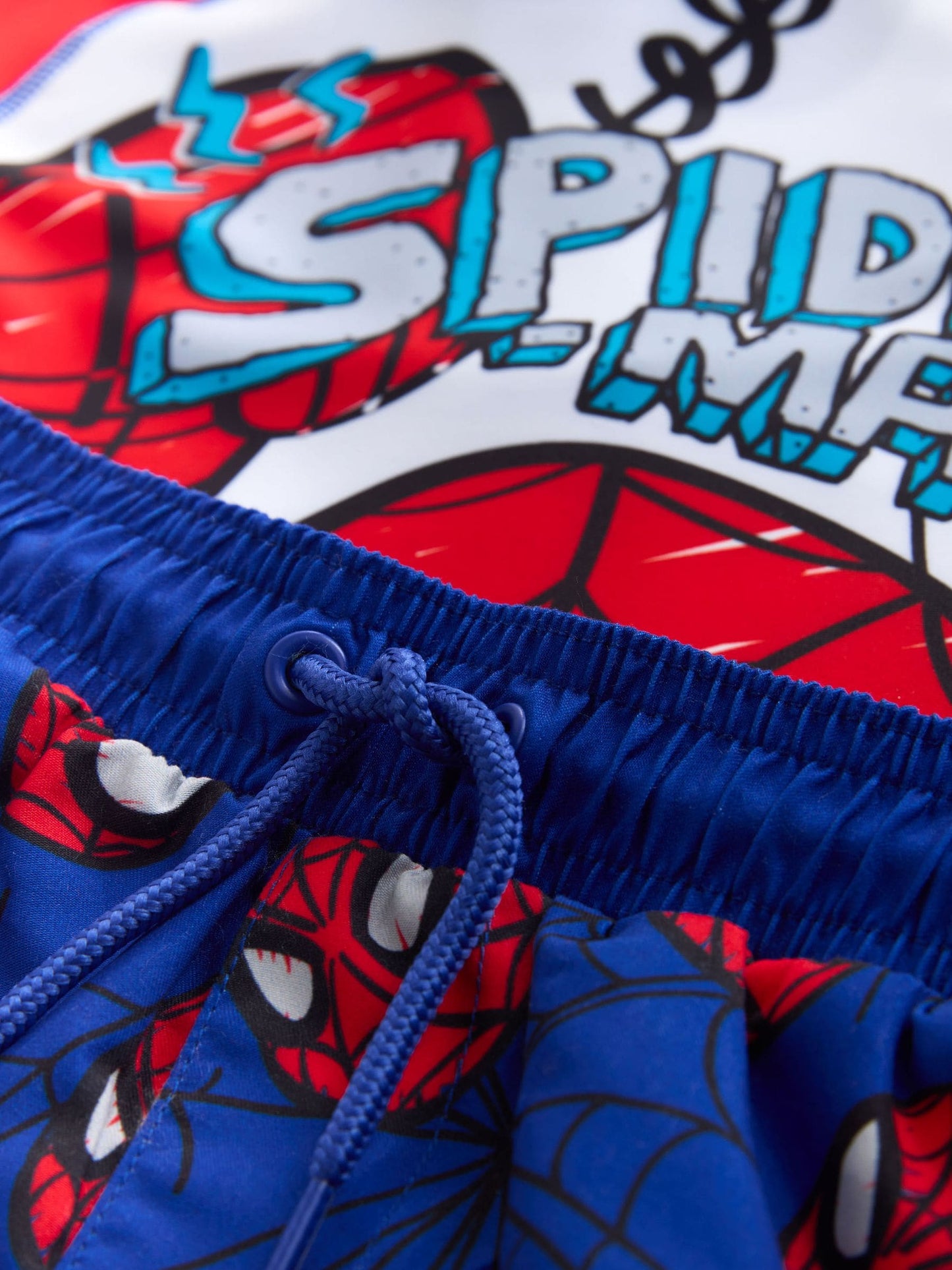 Spiderman Rash Vest and Swim Shorts Set (3mths-7yrs) image 7