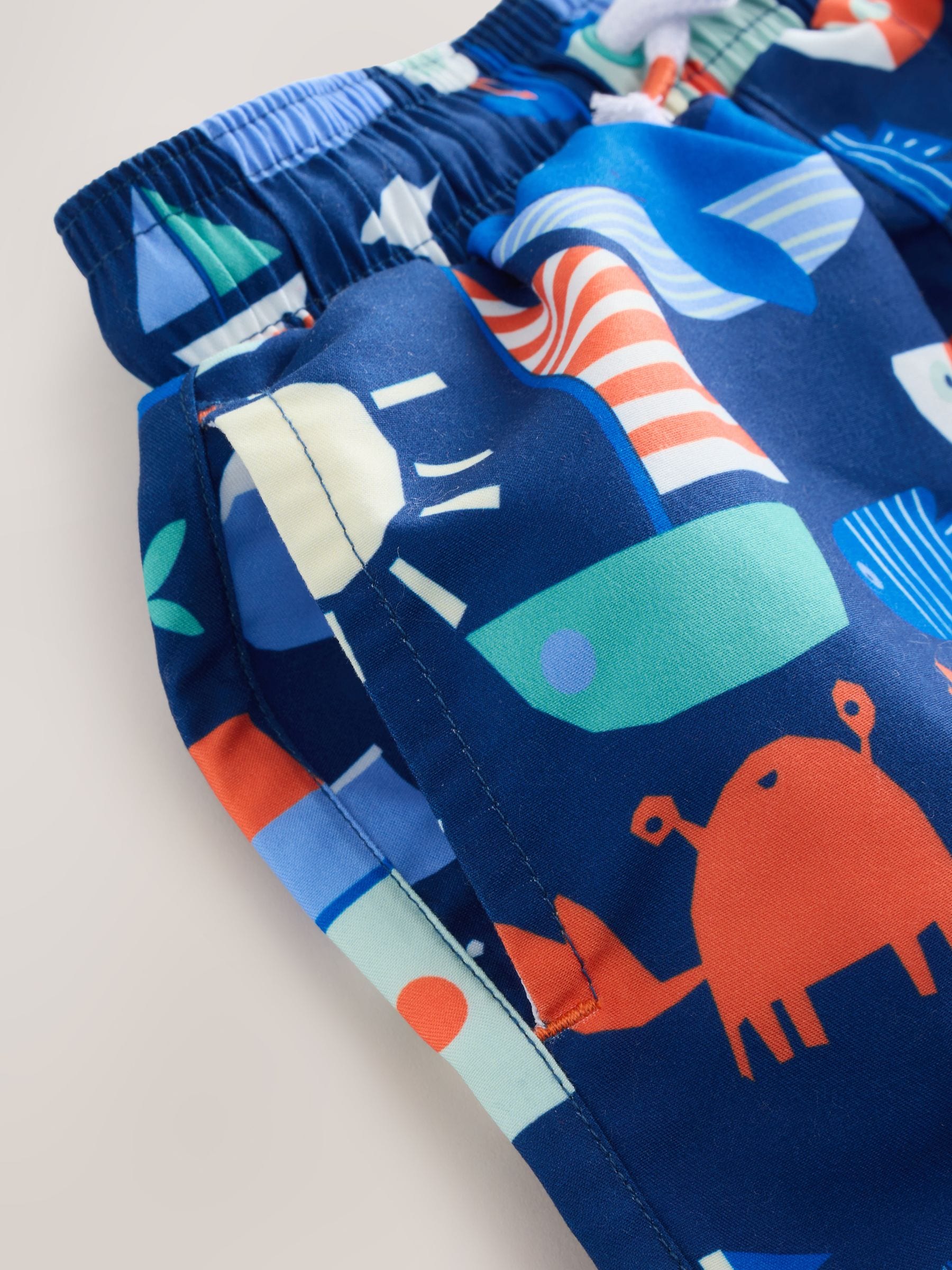 Blue Sunsafe Rash Vest and Swim Shorts Set (3mths-7yrs) image 4