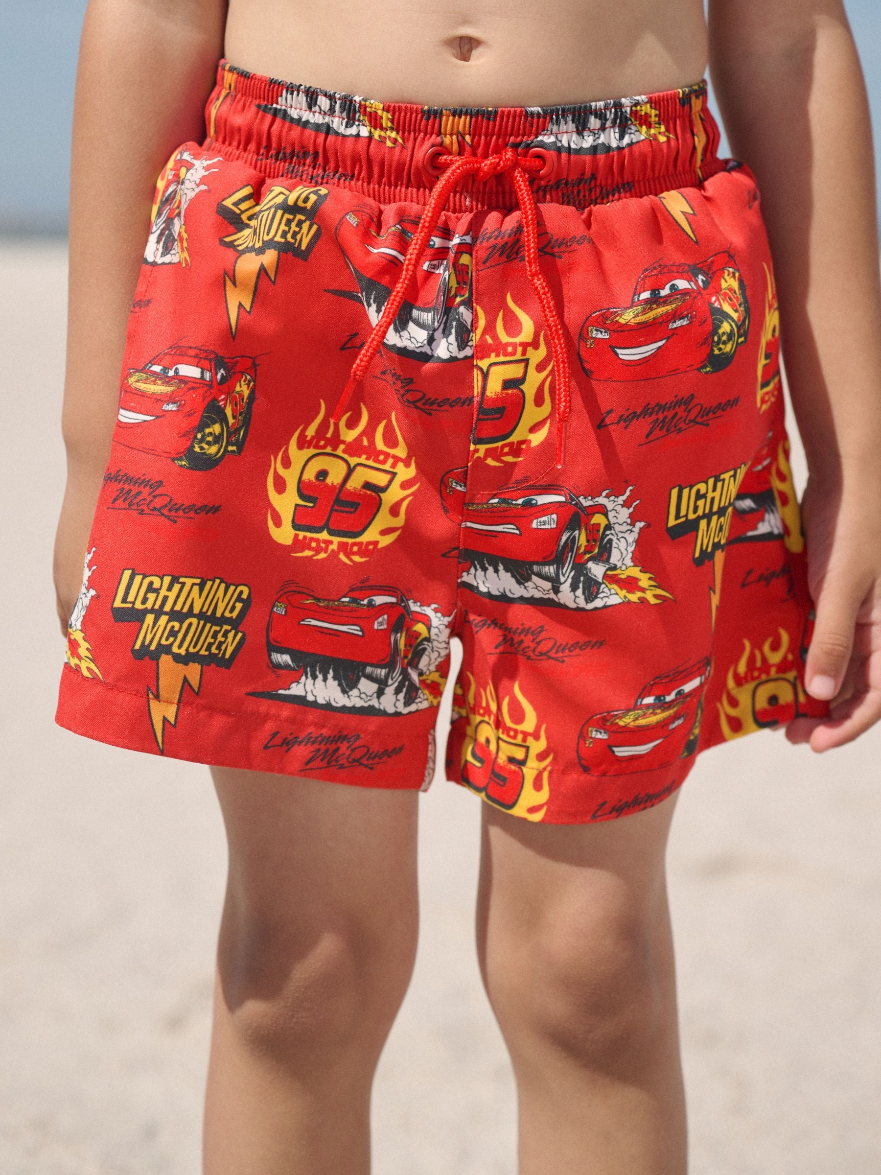 Lightening McQueen Rash Vest and Swim Shorts Set (3mths-7yrs) image 4