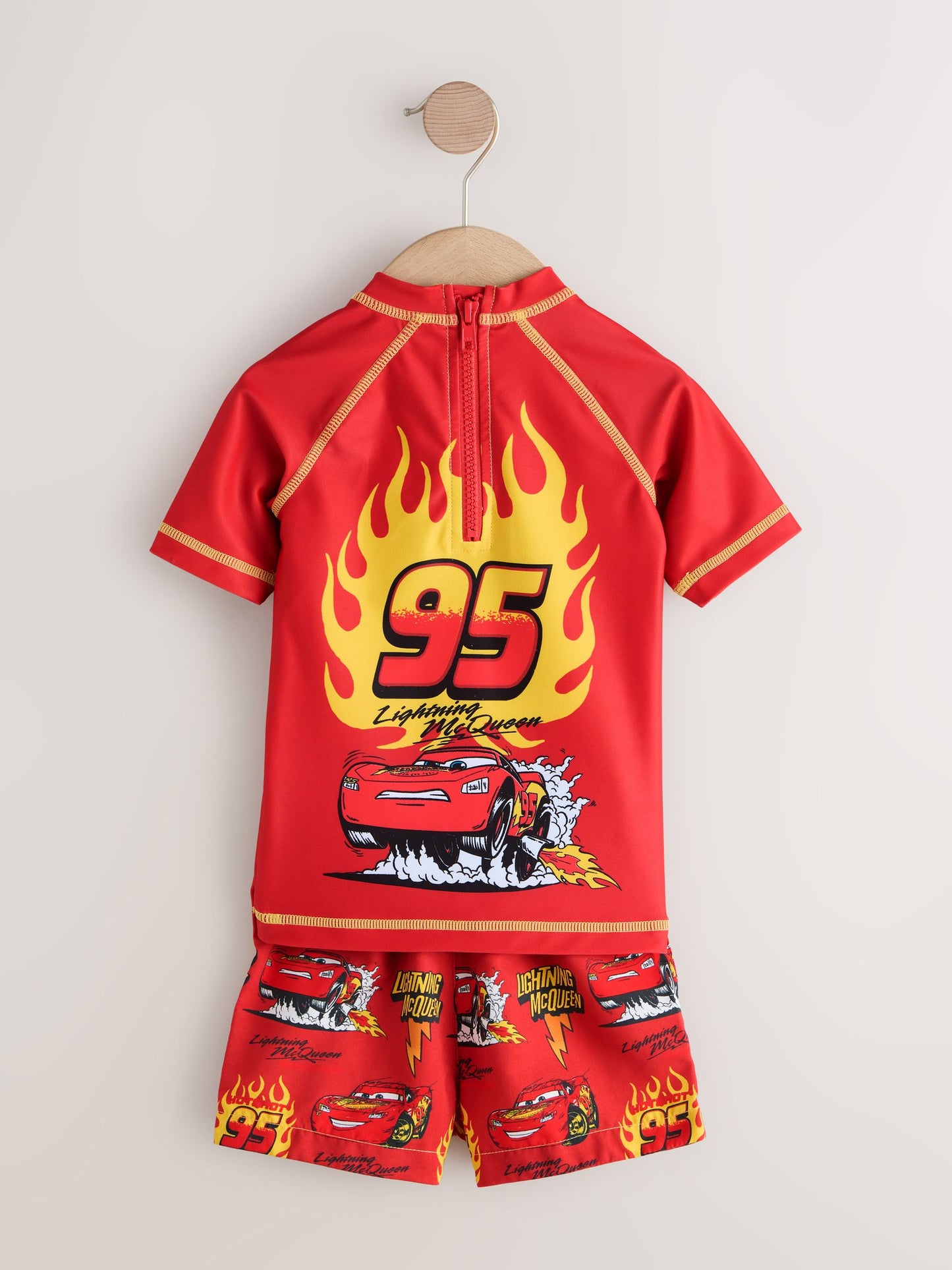 Lightening McQueen Rash Vest and Swim Shorts Set (3mths-7yrs) image 6
