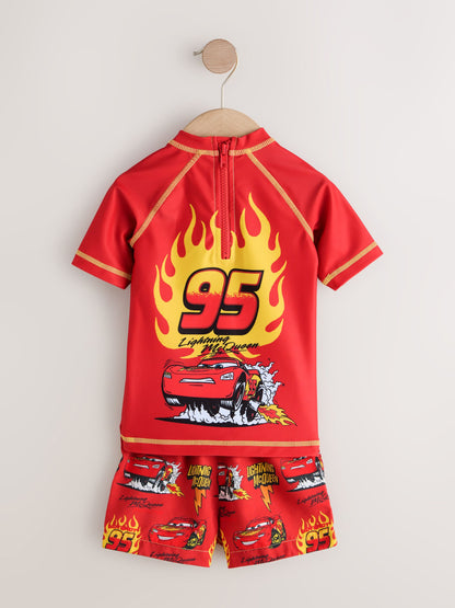 Lightening McQueen Rash Vest and Swim Shorts Set (3mths-7yrs) image 6