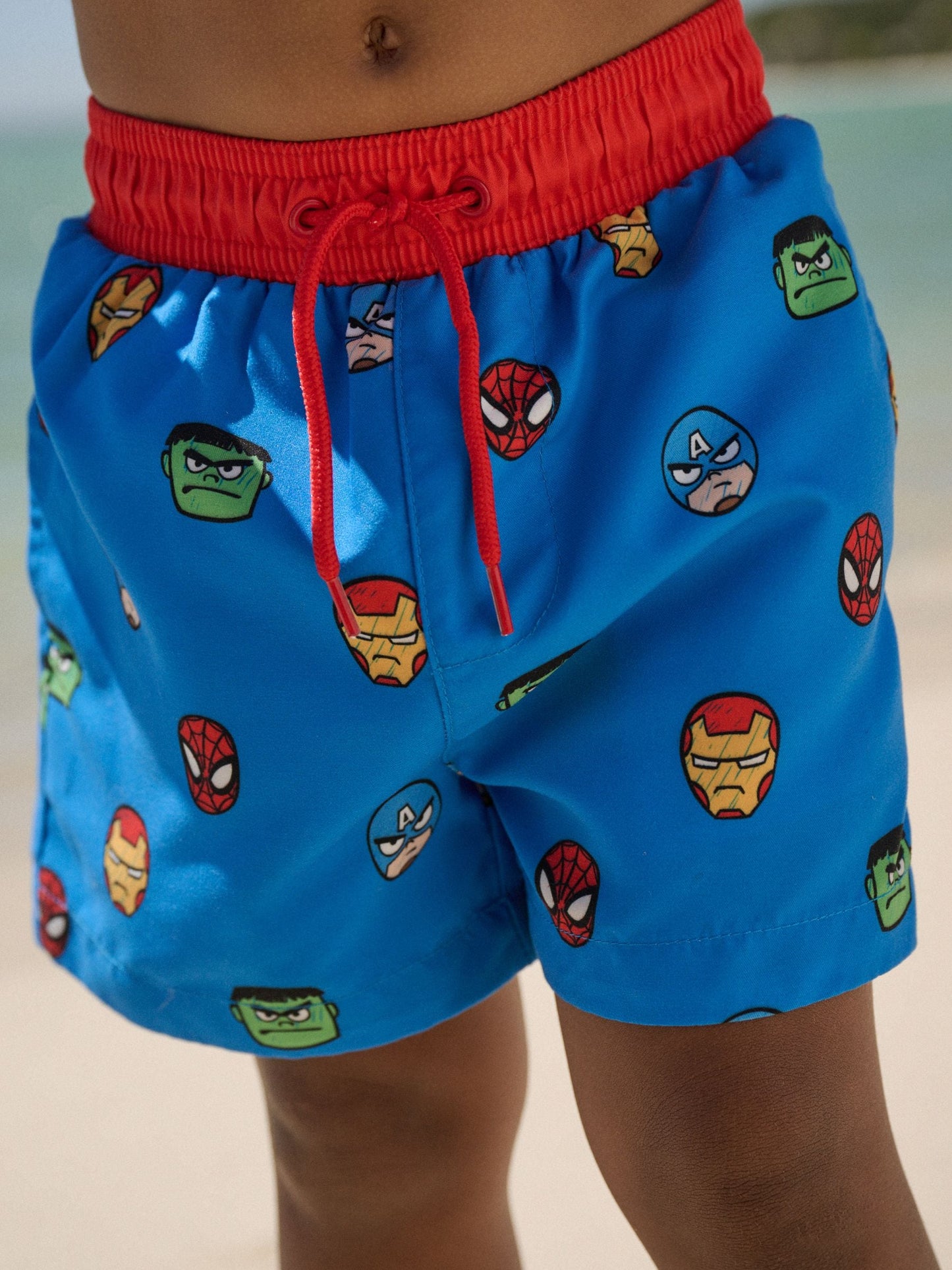 Marvel Rash Vest and Swim Shorts Set (3mths-7yrs) image 4