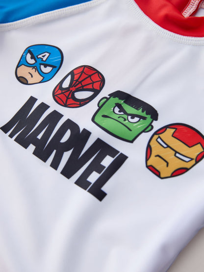Marvel Rash Vest and Swim Shorts Set (3mths-7yrs) image 7
