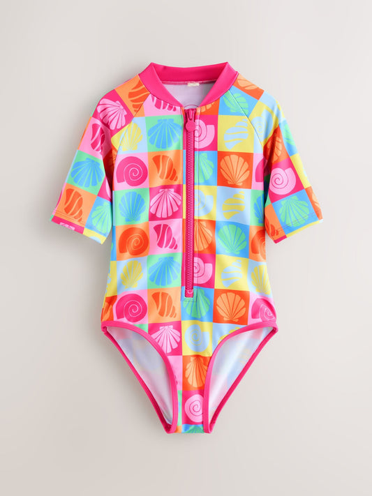 Dsiney Kidz - Little Bird by Jools Oliver Pink Frill Strappy Swimsuit image 1