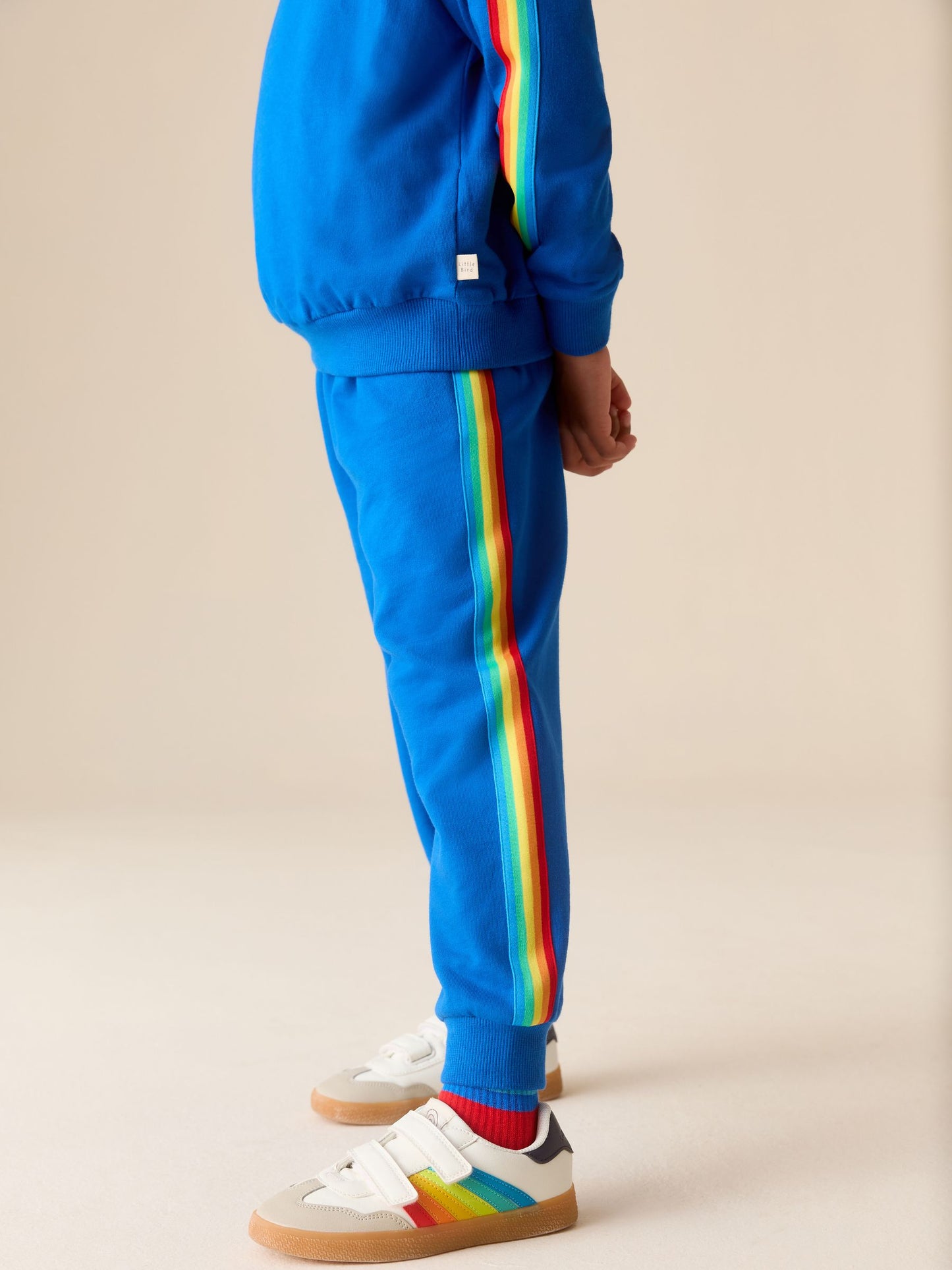 Little Bird by Jools Oliver Bright Blue Sweatshirt and Joggers Set image 3