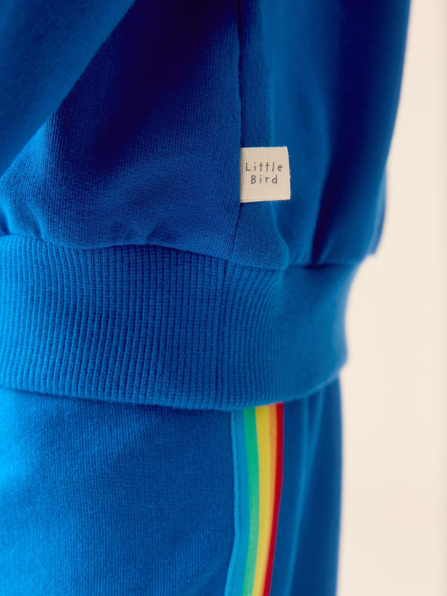 Little Bird by Jools Oliver Bright Blue Sweatshirt and Joggers Set image 4