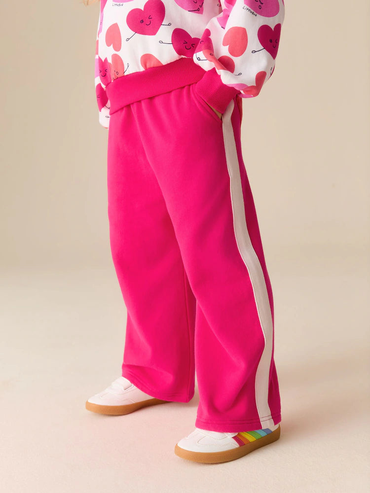 Little Bird by Jools Oliver Red/Pink Sweat and Joggers Heart Set 2 Piece