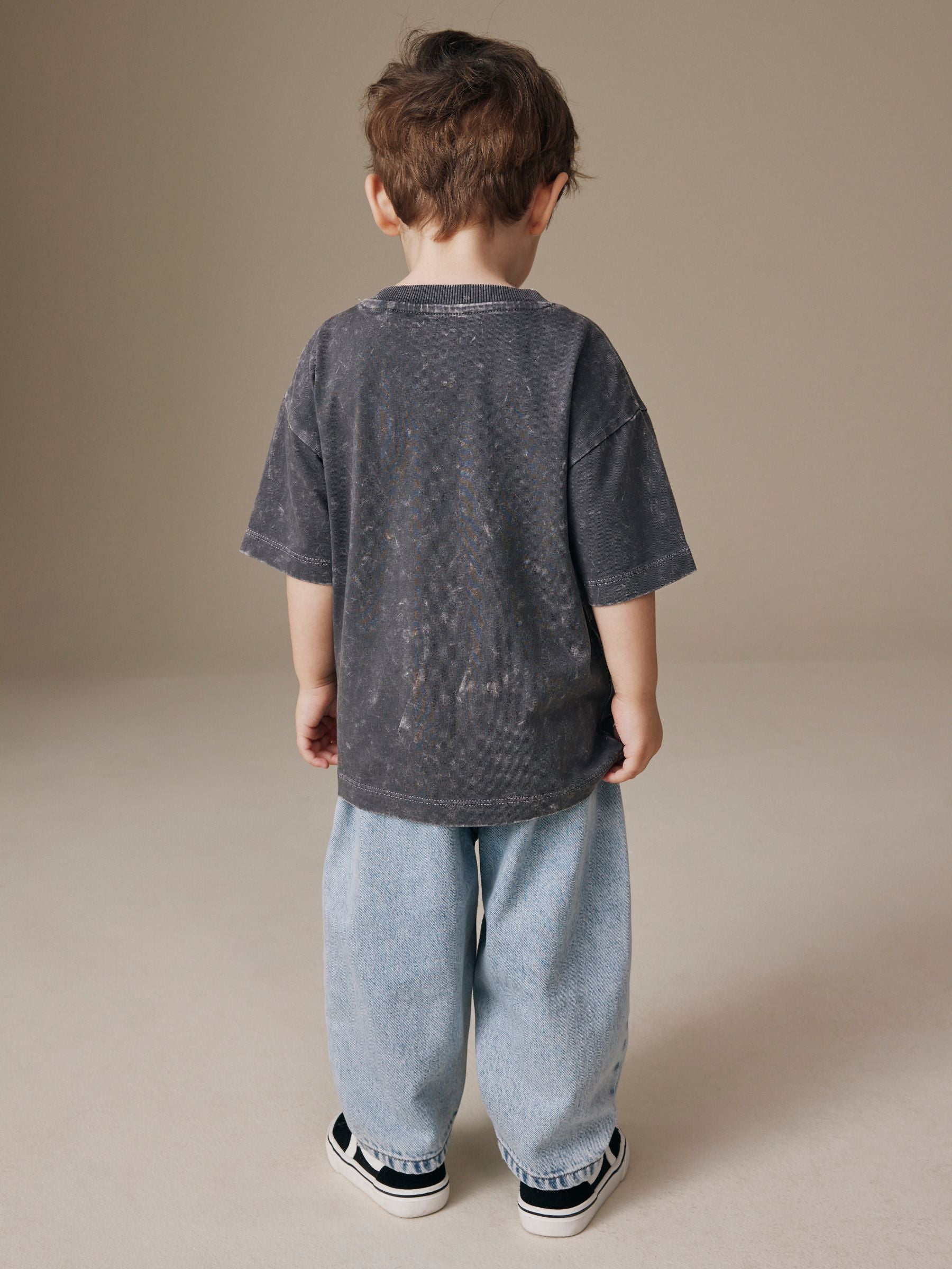 Nirvana Grey Short Sleeve Band Graphic T-Shirt (3mths-8yrs) image 3