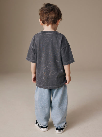 Nirvana Grey Short Sleeve Band Graphic T-Shirt (3mths-8yrs) image 3