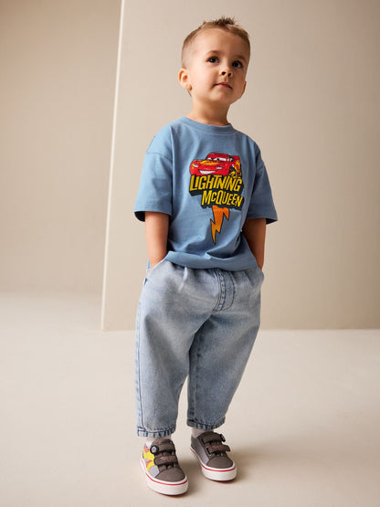 Dsiney Kidz - Blue Short Sleeve Disney Cars T-Shirt (9mths-8yrs) image 2