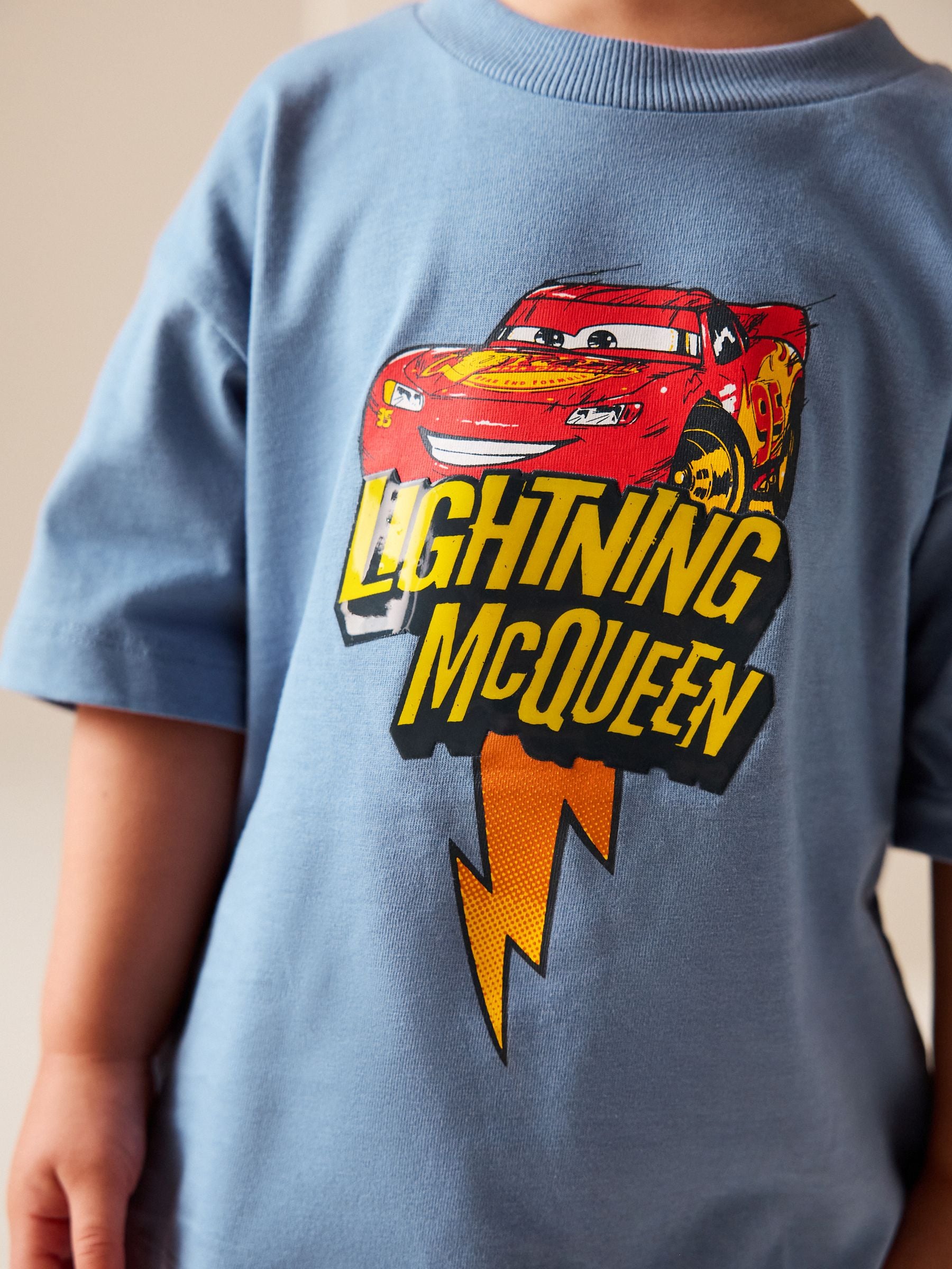 Dsiney Kidz - Blue Short Sleeve Disney Cars T-Shirt (9mths-8yrs) image 3