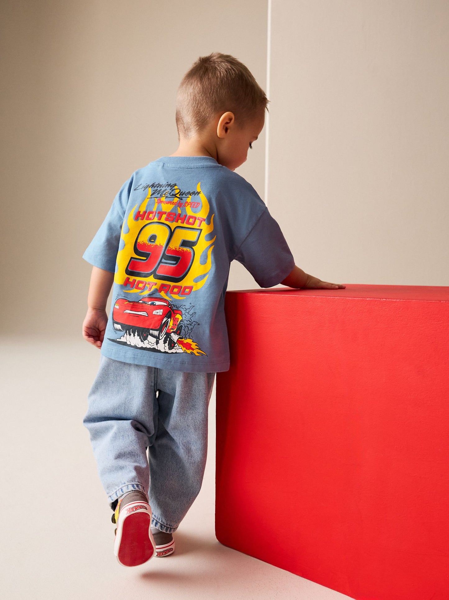 Dsiney Kidz - Blue Short Sleeve Disney Cars T-Shirt (9mths-8yrs) image 1