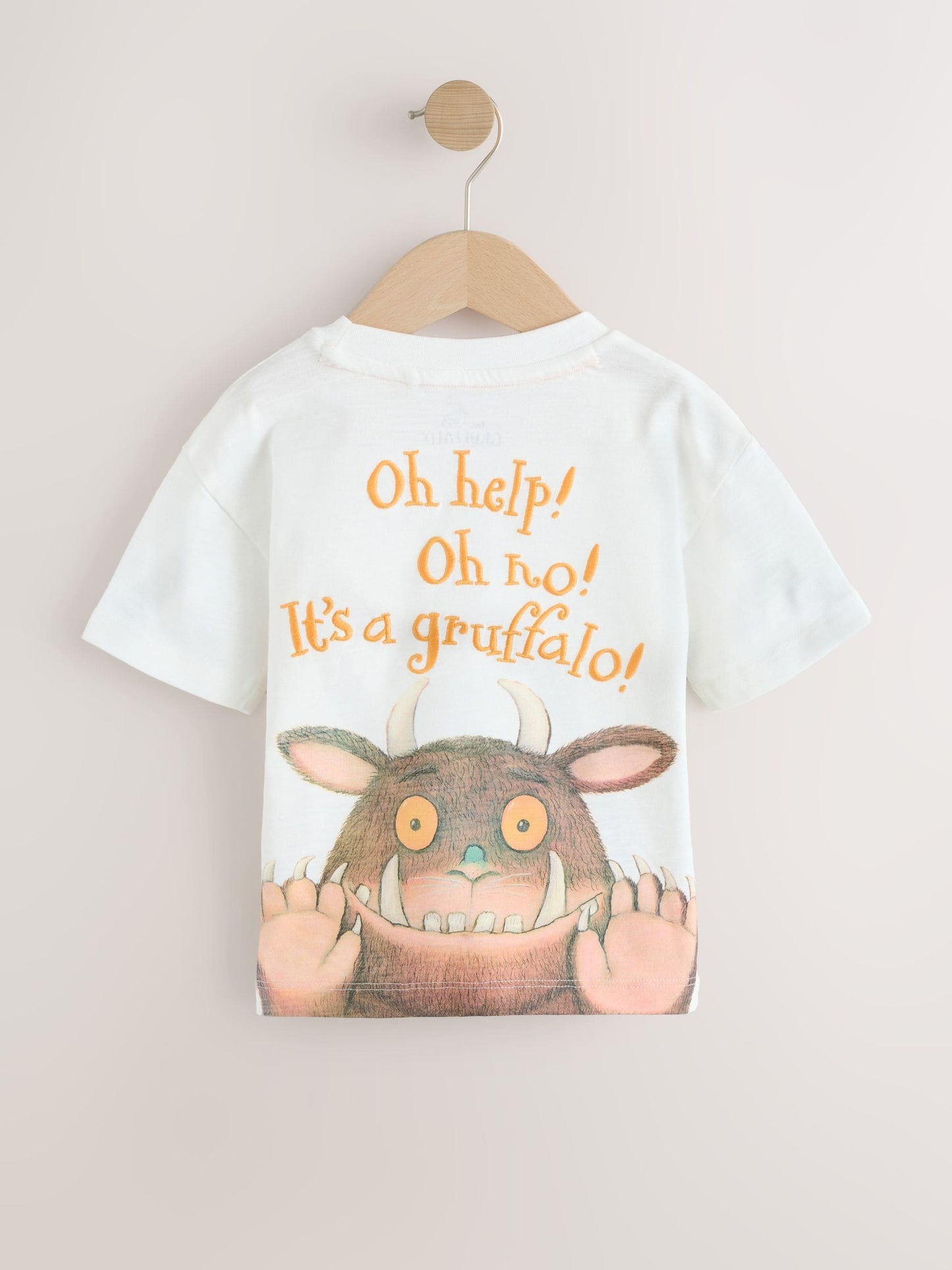 Cream Gruffalo Short Sleeve T-Shirt (6mths-8yrs) image 4