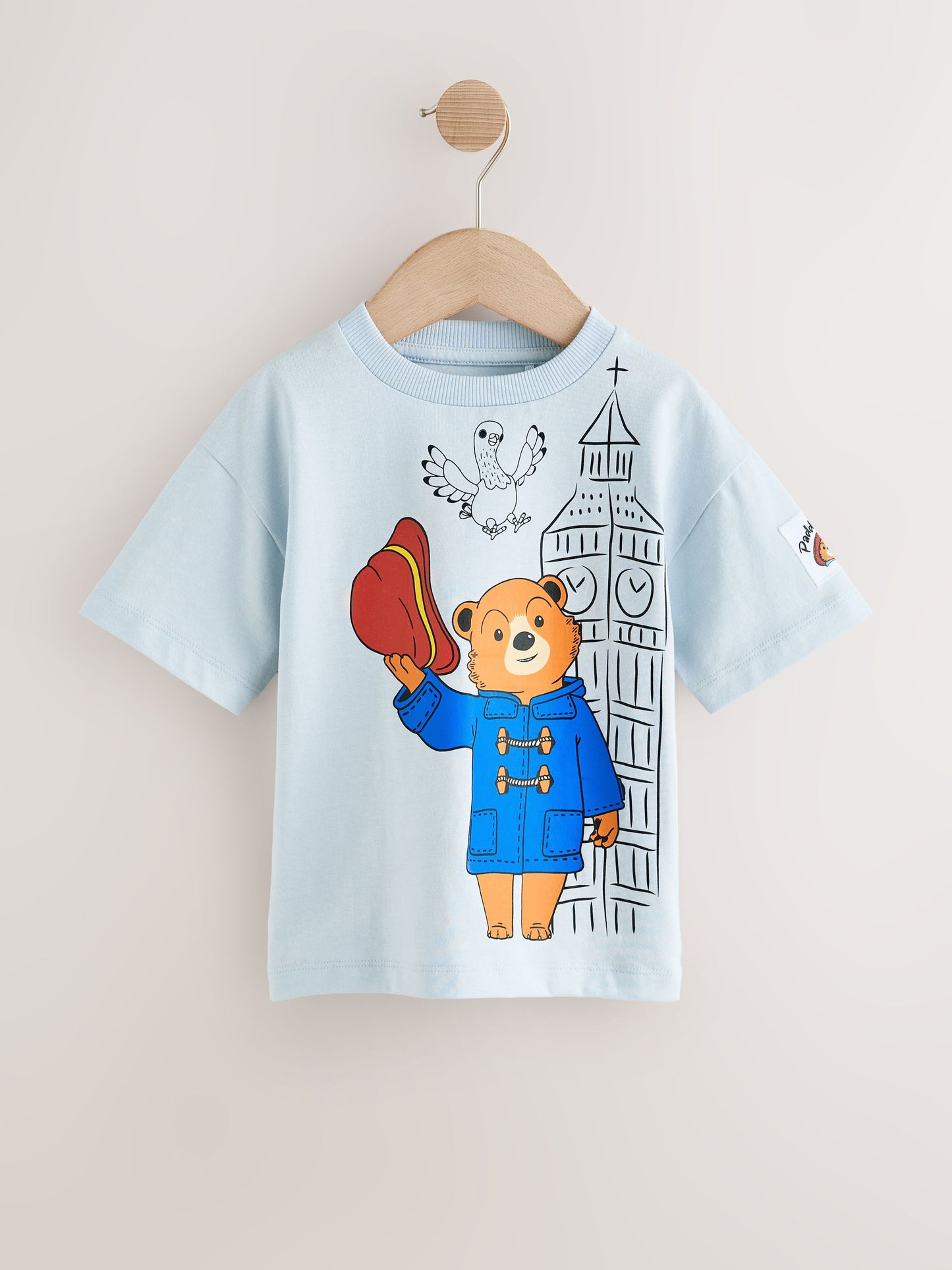 Blue Paddington Bear Short Sleeve T-Shirt (3mths-8yrs) image 5
