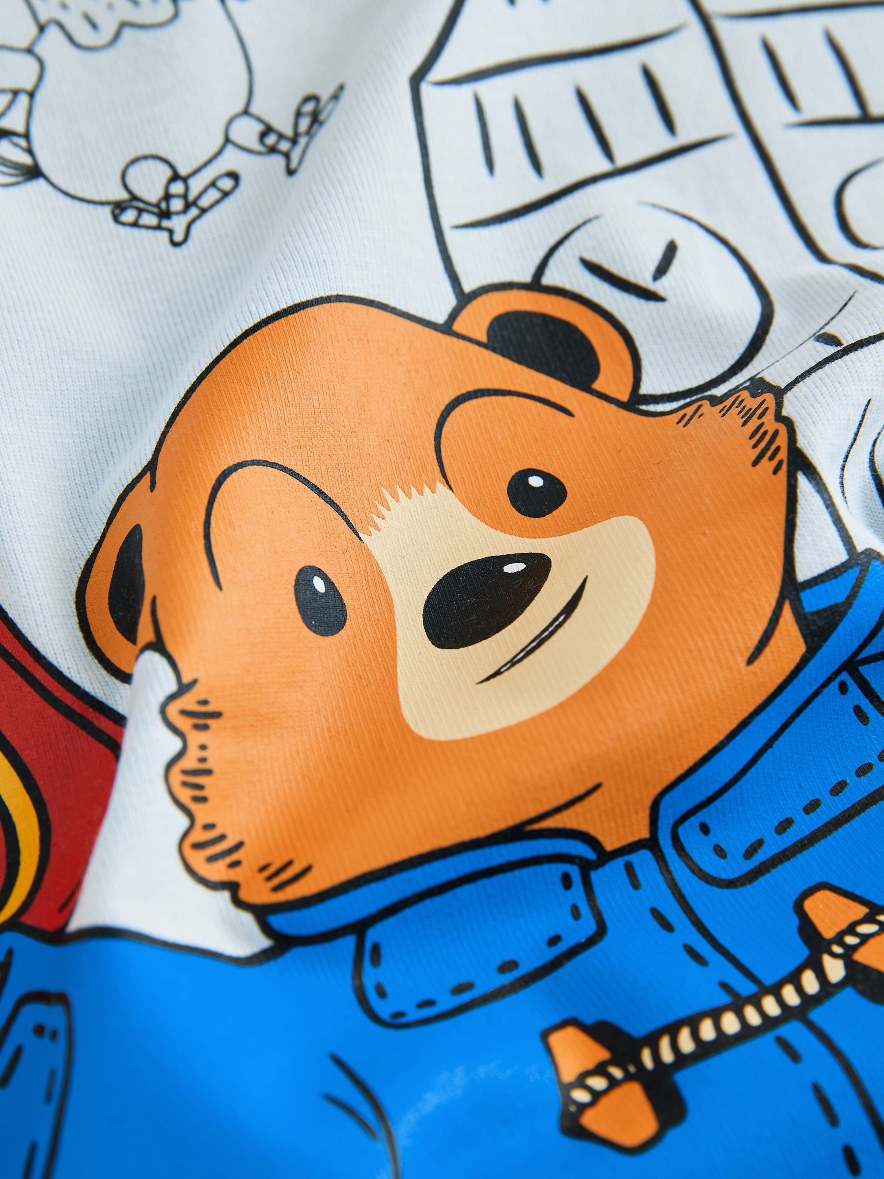 Blue Paddington Bear Short Sleeve T-Shirt (3mths-8yrs) image 7