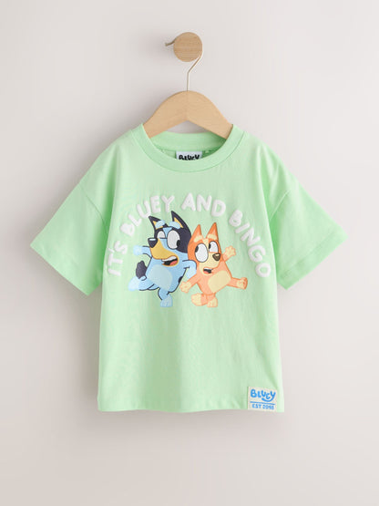 Mint Green Bluey Short Sleeve T-Shirt (12mths-7yrs) image 4