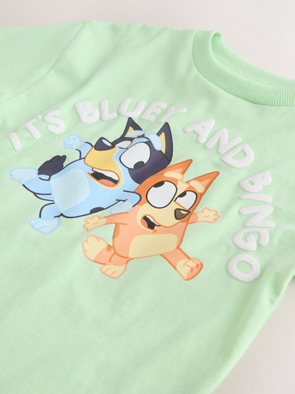 Mint Green Bluey Short Sleeve T-Shirt (12mths-7yrs) image 7