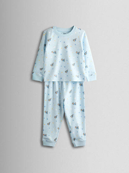 Dsiney Kidz - JoJo Maman Bébé Peter Rabbit™ Character Print Jersey Pyjamas image 1