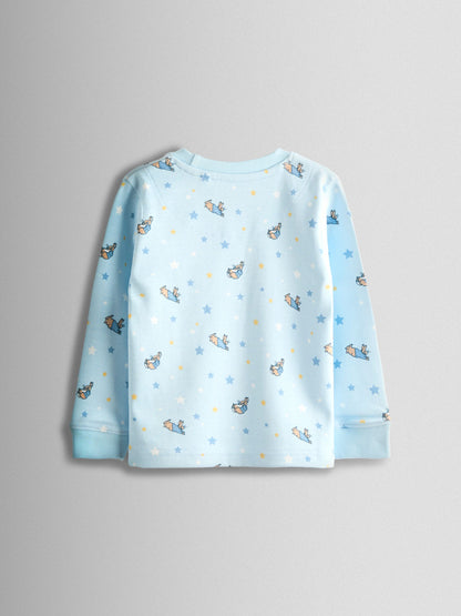Dsiney Kidz - JoJo Maman Bébé Peter Rabbit™ Character Print Jersey Pyjamas image 3