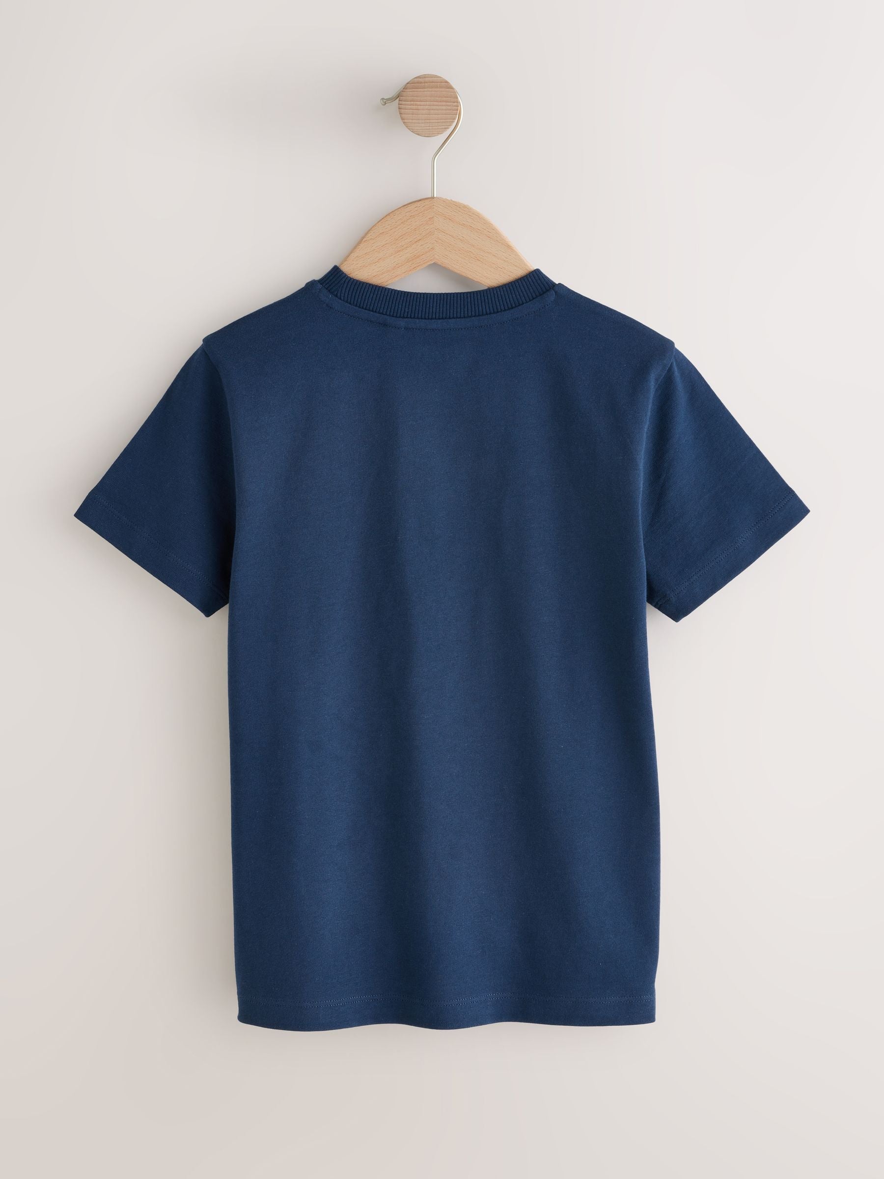 Dsiney Kidz - Navy Blue Best Bro Regular Fit Short Sleeve Graphic Print T-Shirt (3-16yrs) image 2
