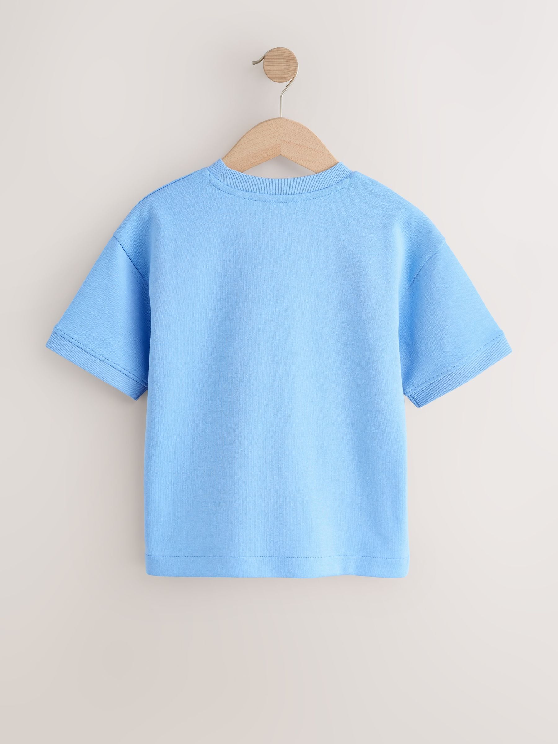 Dsiney Kidz - Light Blue Graphic Heavyweight Short Sleeve T-Shirt (3-16yrs) image 2