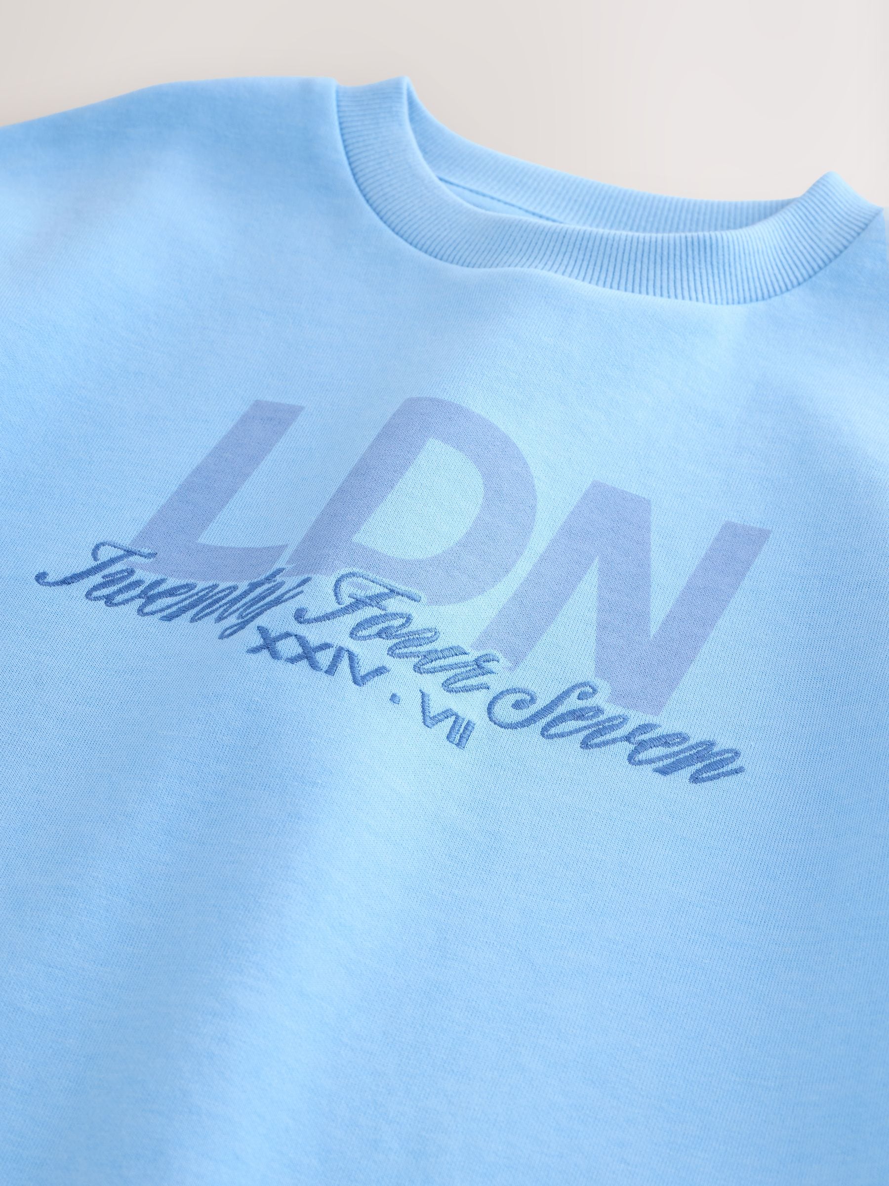 Dsiney Kidz - Light Blue Graphic Heavyweight Short Sleeve T-Shirt (3-16yrs) image 3