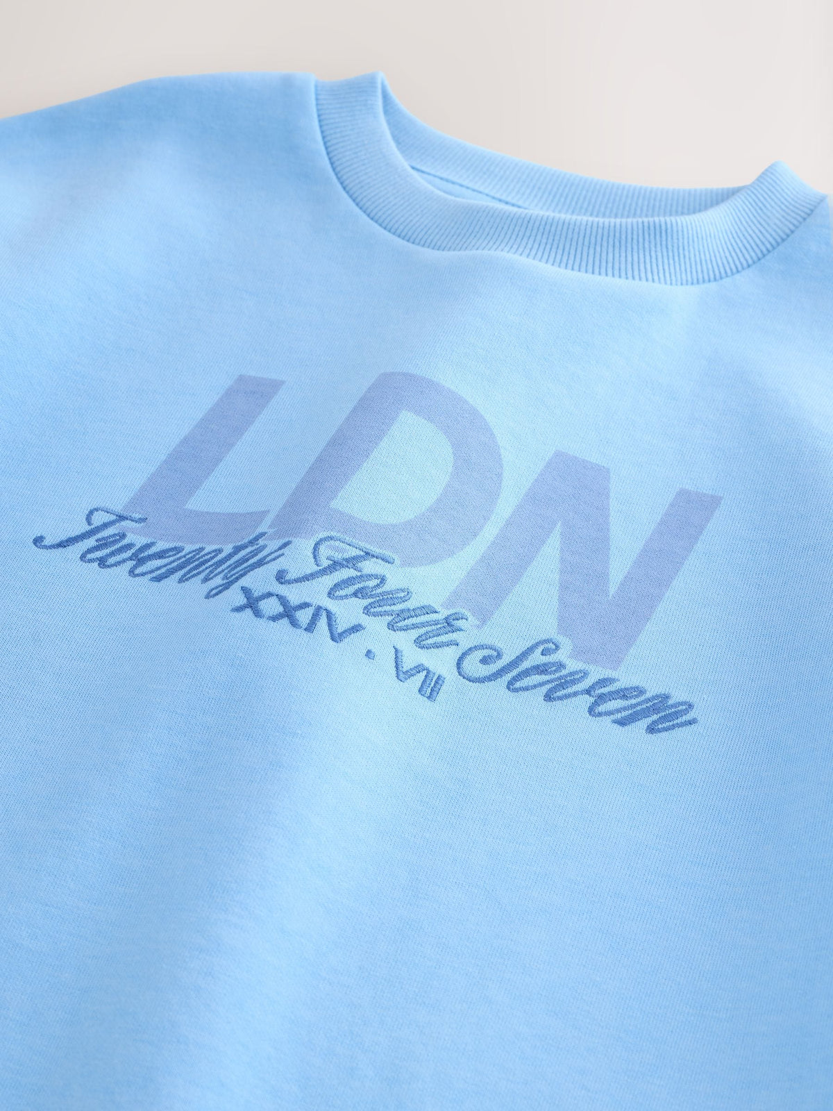 Dsiney Kidz - Light Blue Graphic Heavyweight Short Sleeve T-Shirt (3-16yrs) image 3