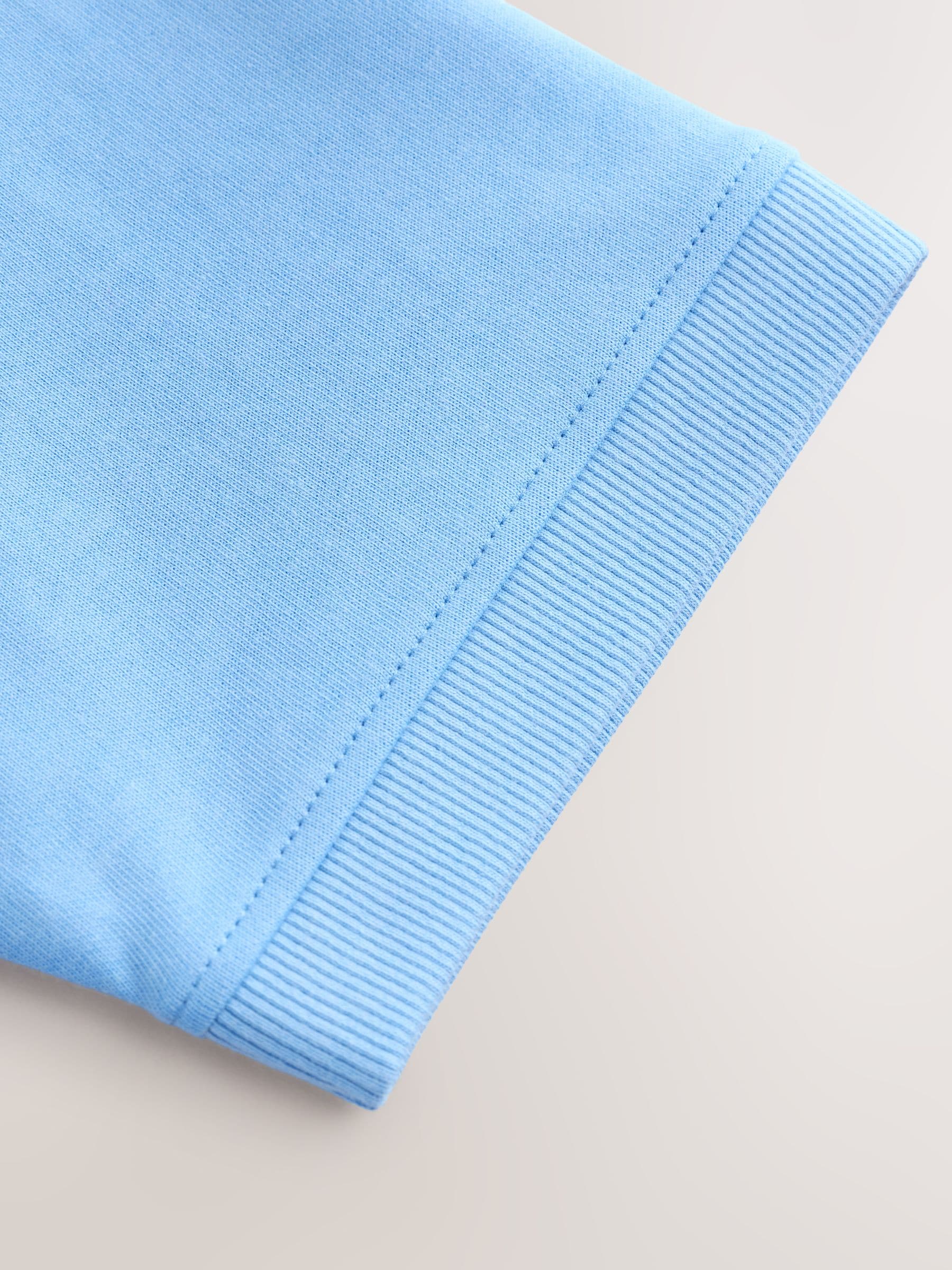 Dsiney Kidz - Light Blue Graphic Heavyweight Short Sleeve T-Shirt (3-16yrs) image 4