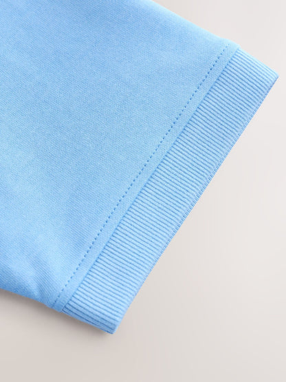 Dsiney Kidz - Light Blue Graphic Heavyweight Short Sleeve T-Shirt (3-16yrs) image 4