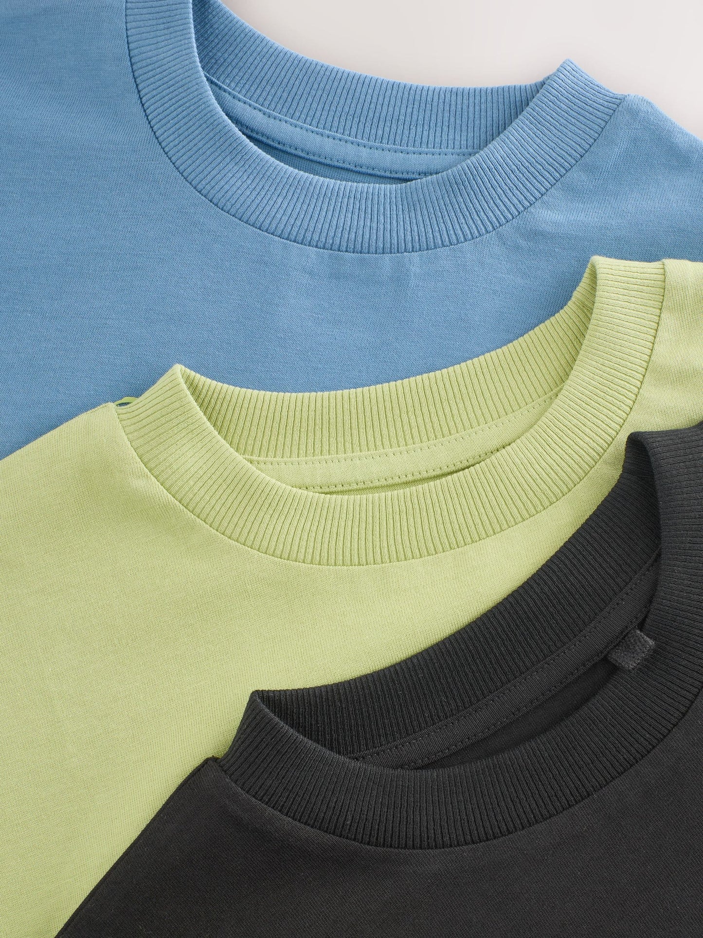 Dsiney Kidz - Blue/Black/Green Relaxed Fit Graphic Print Short Sleeve T-Shirts 3 Pack (3-16yrs) image 6