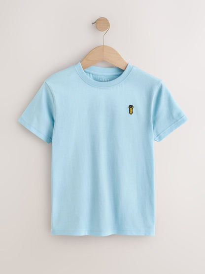 Dsiney Kidz - Blue Regular Fit Relaxed Fit Colourblock Short Sleeve T-Shirts 3 Pack (3-16yrs) (3-16yrs) image 2