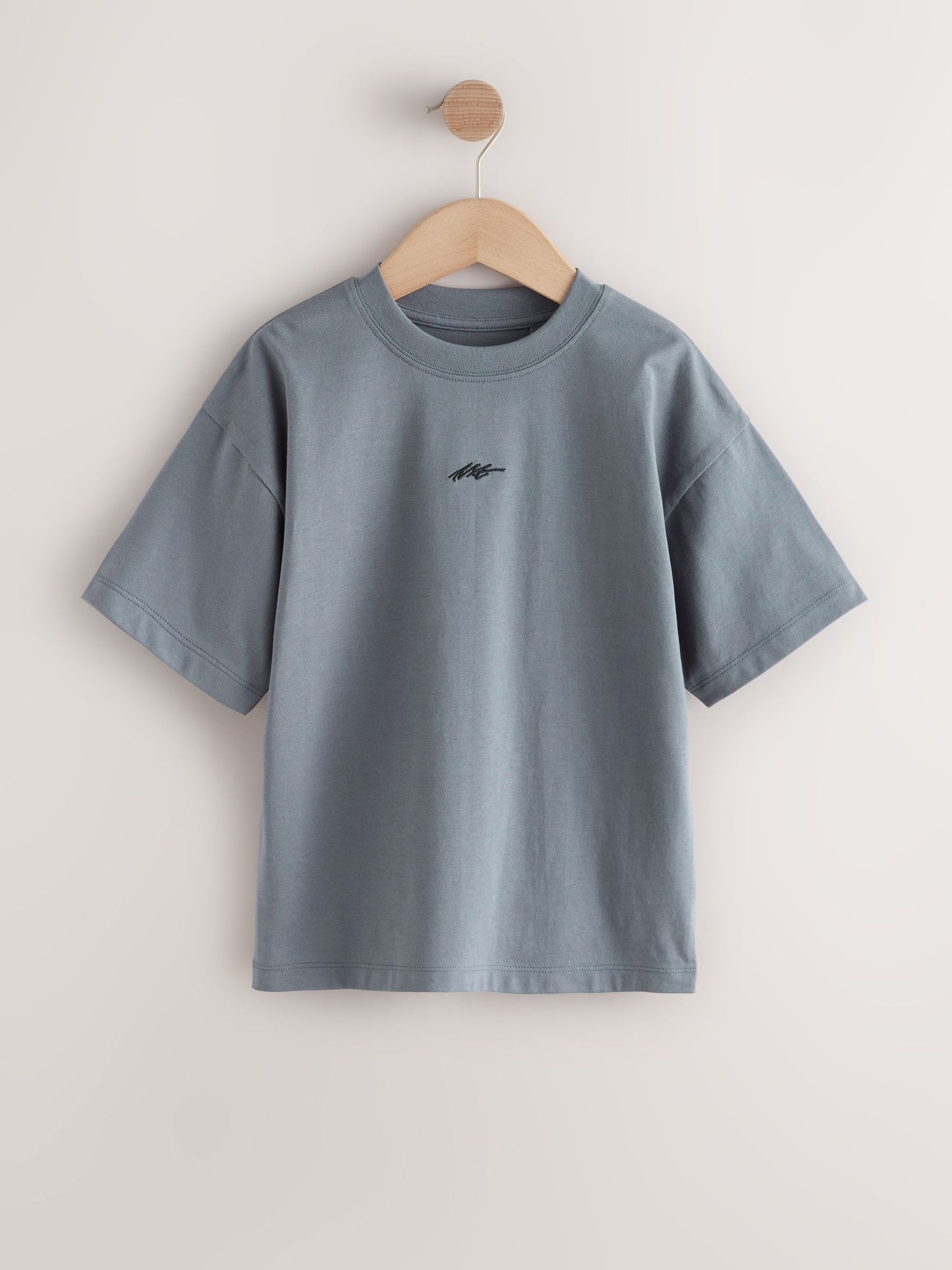 Dsiney Kidz - Grey/Yellow/Mineral/Red Short Sleeve Logo Chest Graphic T-Shirts 4 Pack (3-16yrs) image 2
