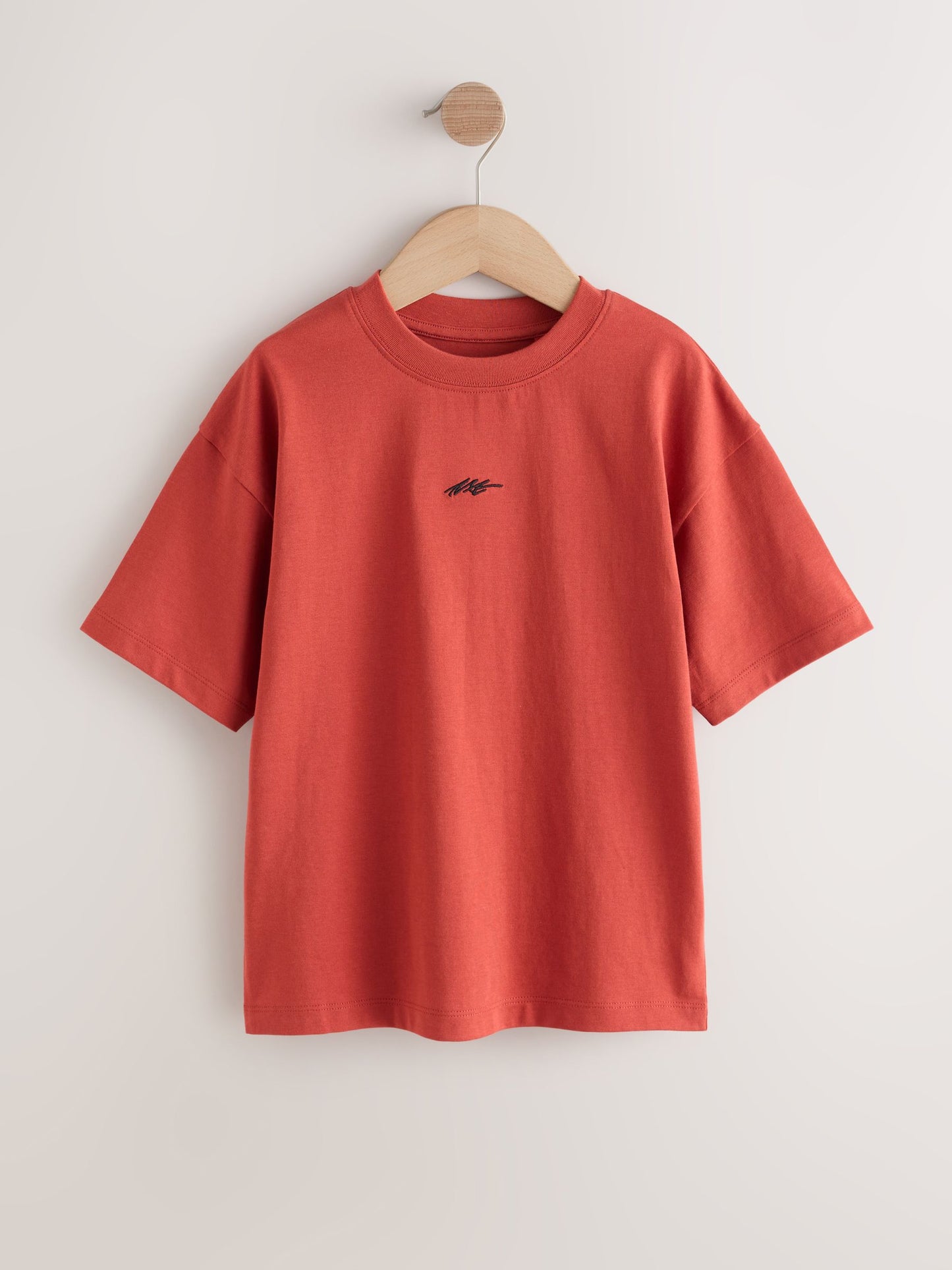 Dsiney Kidz - Grey/Yellow/Mineral/Red Short Sleeve Logo Chest Graphic T-Shirts 4 Pack (3-16yrs) image 6