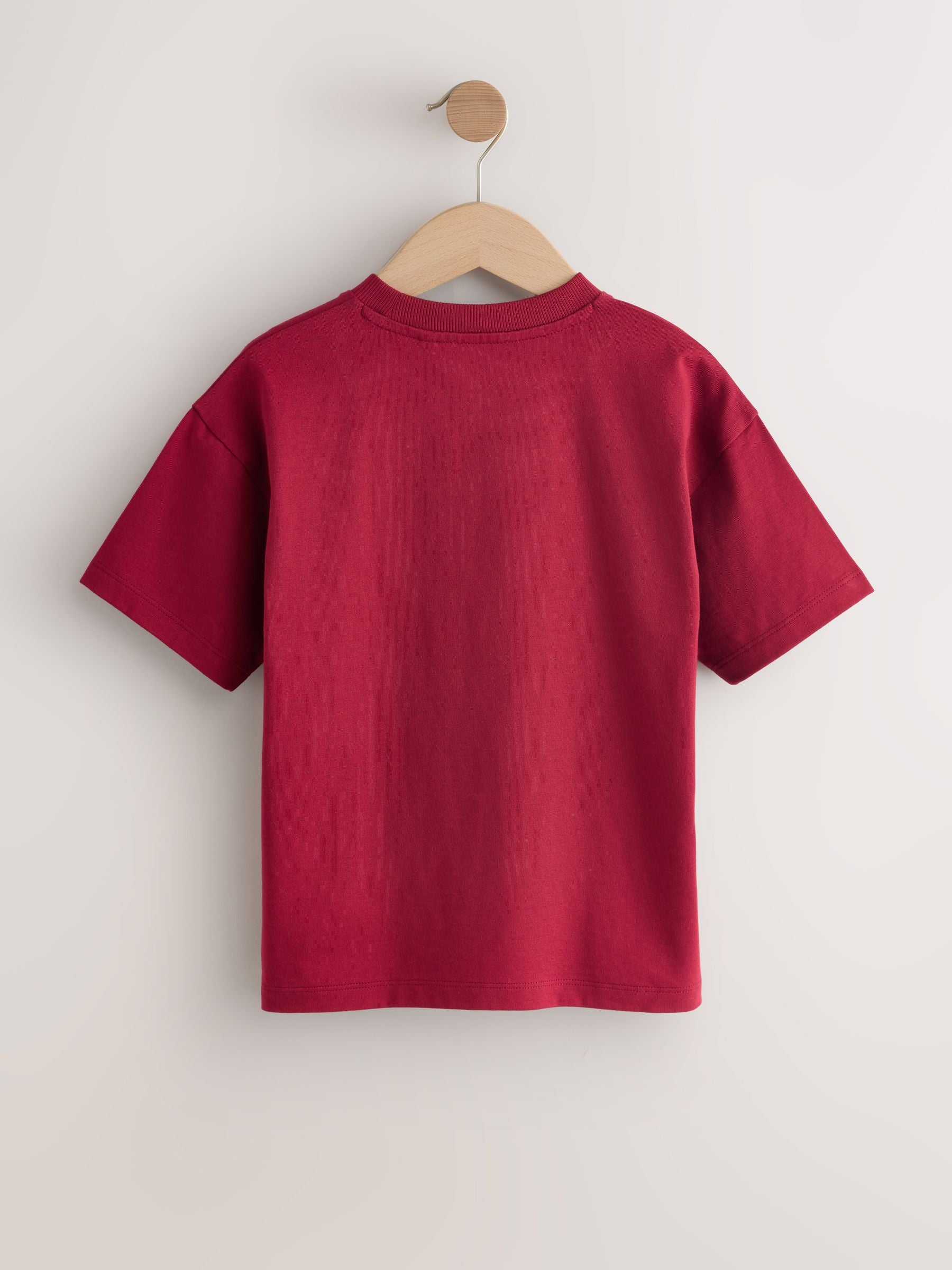 Dsiney Kidz - Berry/Ecru/Purple Relaxed Fit Graphic Print Short Sleeve T-Shirts 3 Pack (3-16yrs) image 3
